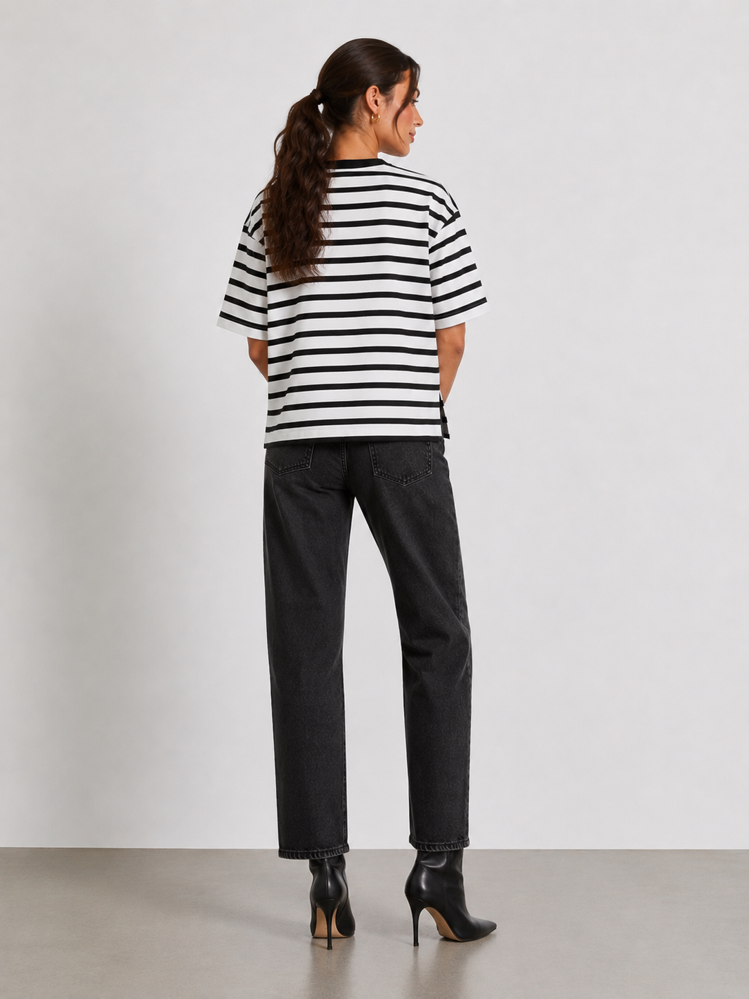 STRIPE BOX TEE