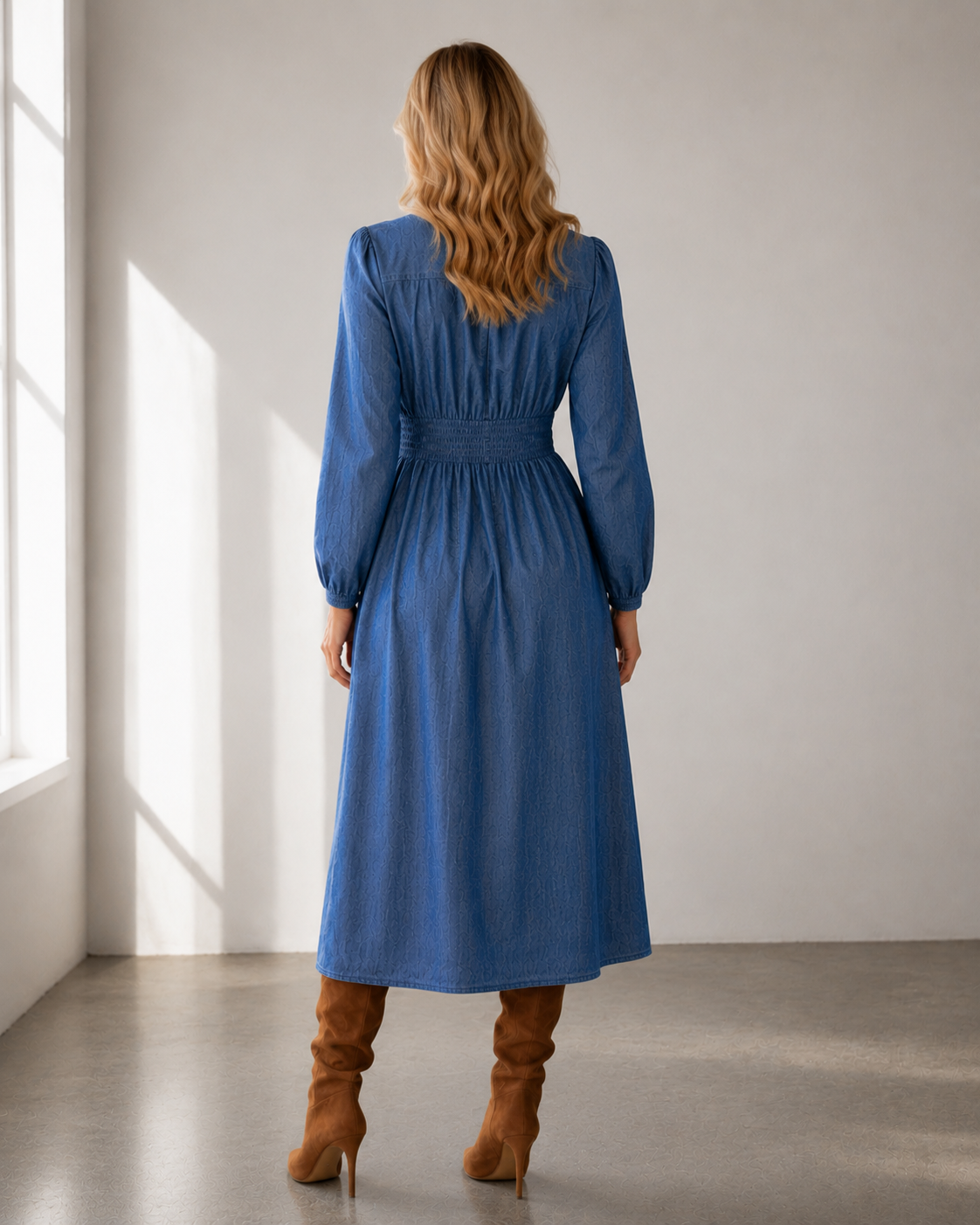 HARPER DENIM DRESS