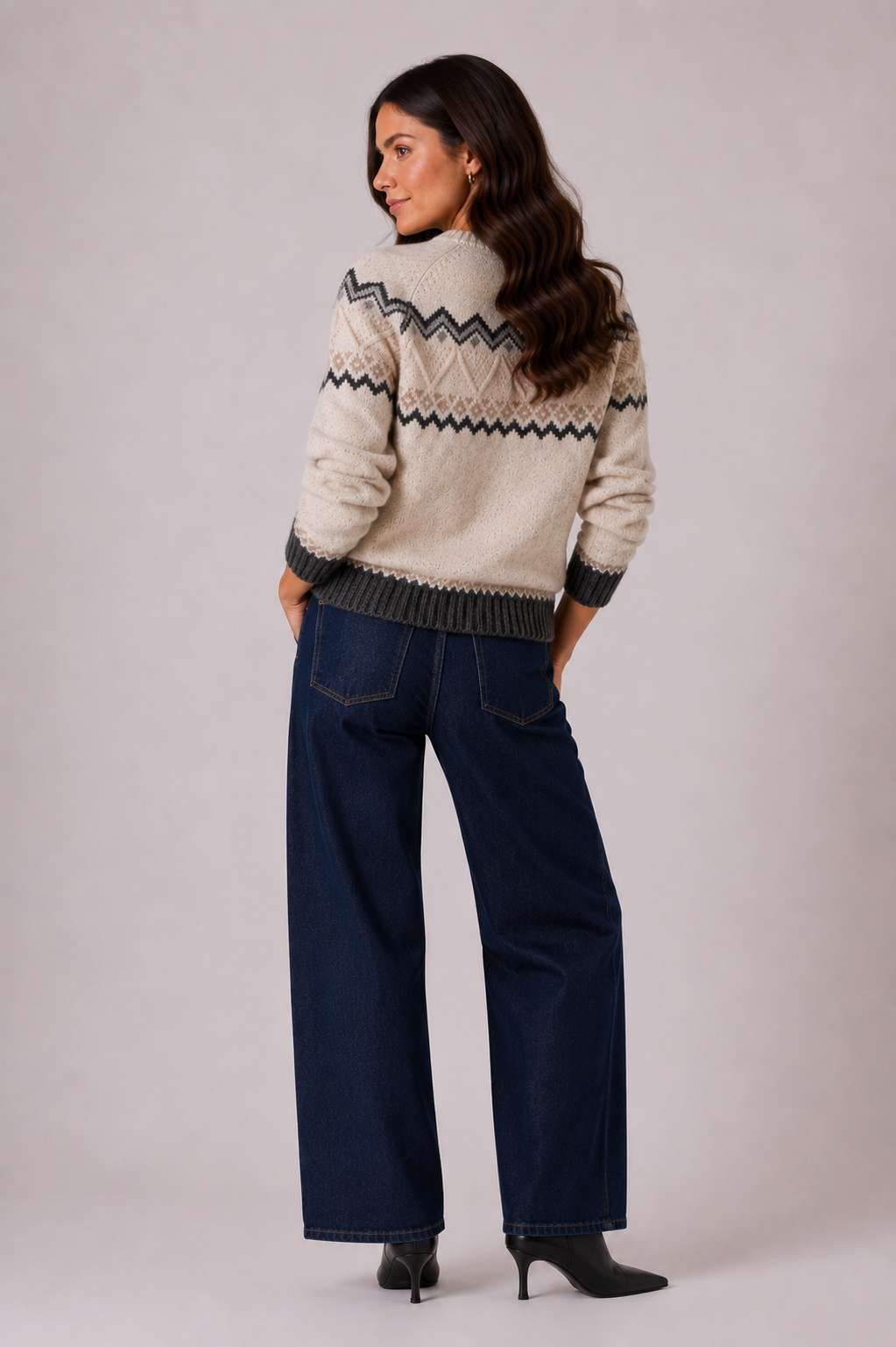 SWISS KNIT JUMPER