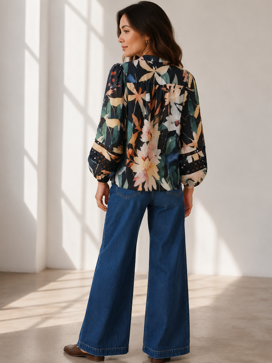 FLORAL BOUQUET BLOUSE