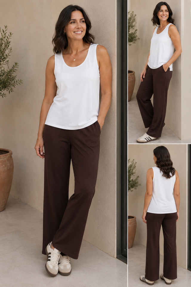Bamboo Stretch Singlet
