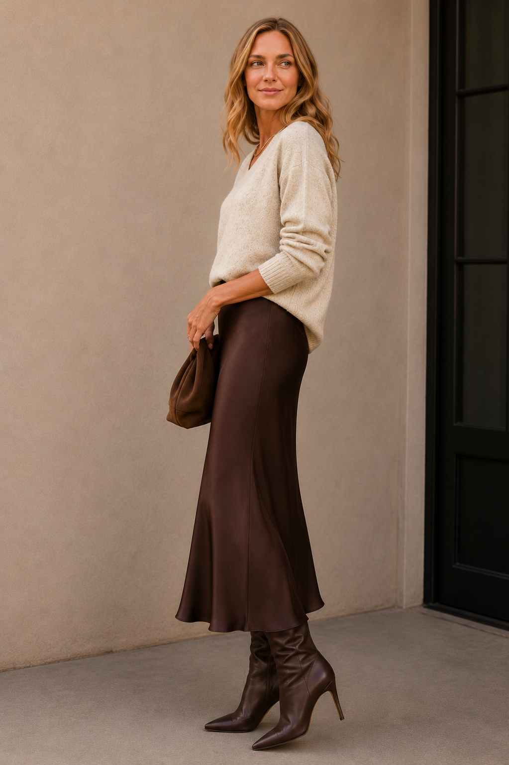 CELESTE V NECK JUMPER