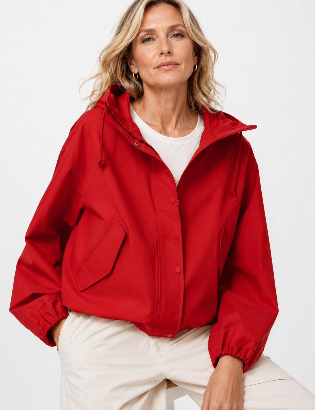FUNNEL NECK SPORT JACKET