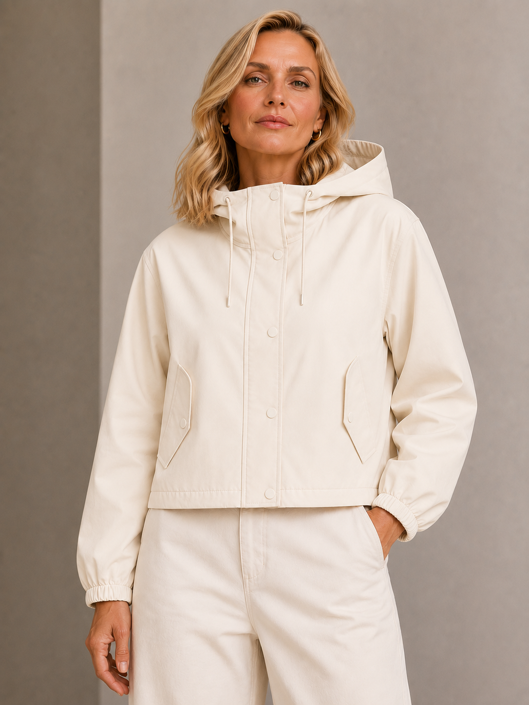 FUNNEL NECK SPORT JACKET
