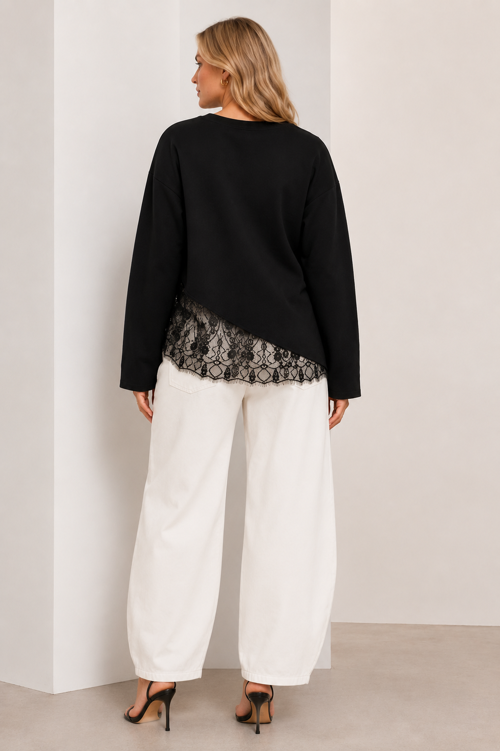 COTTON LACE TOP