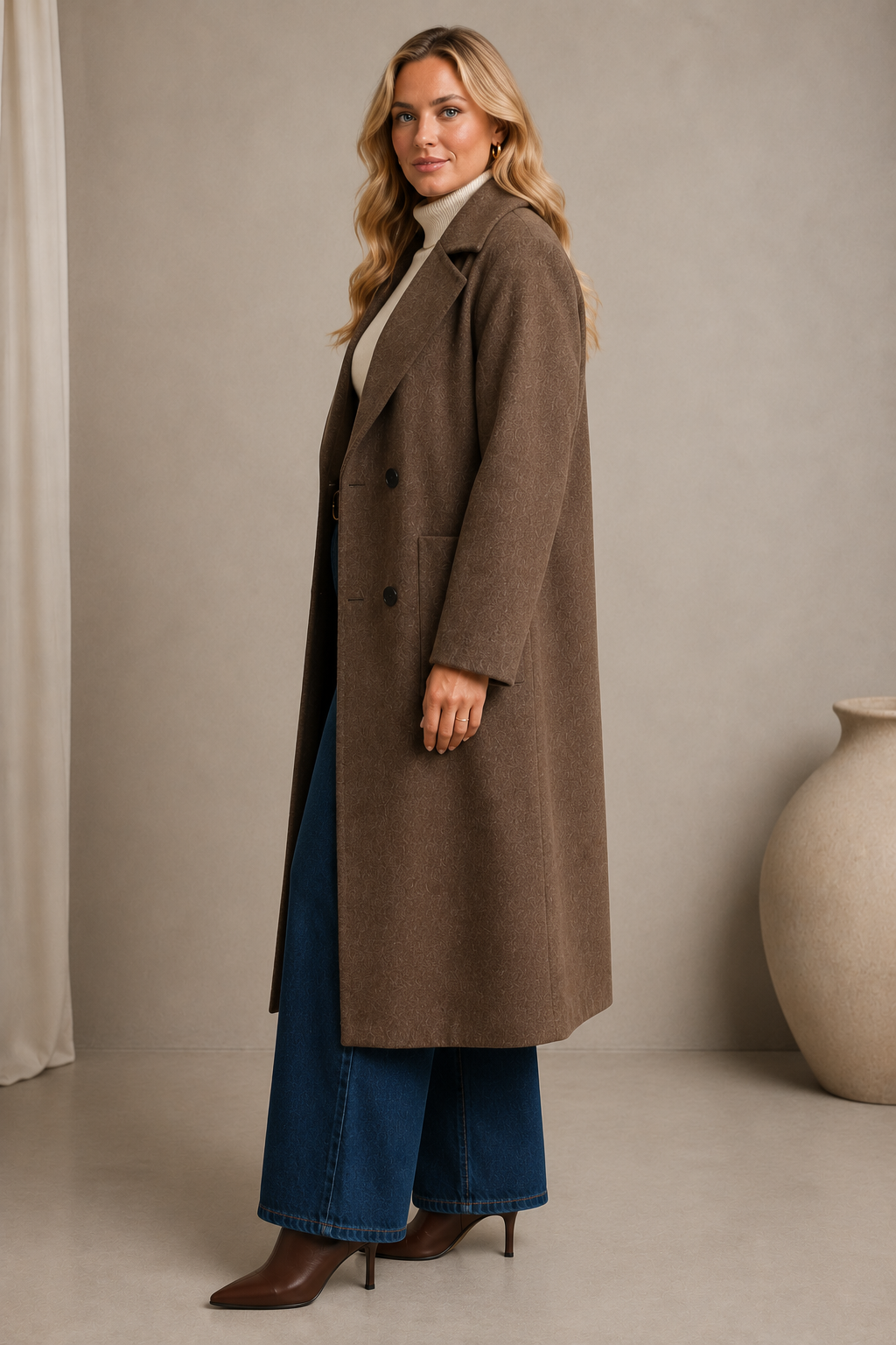 DOUBLE WOOL COAT