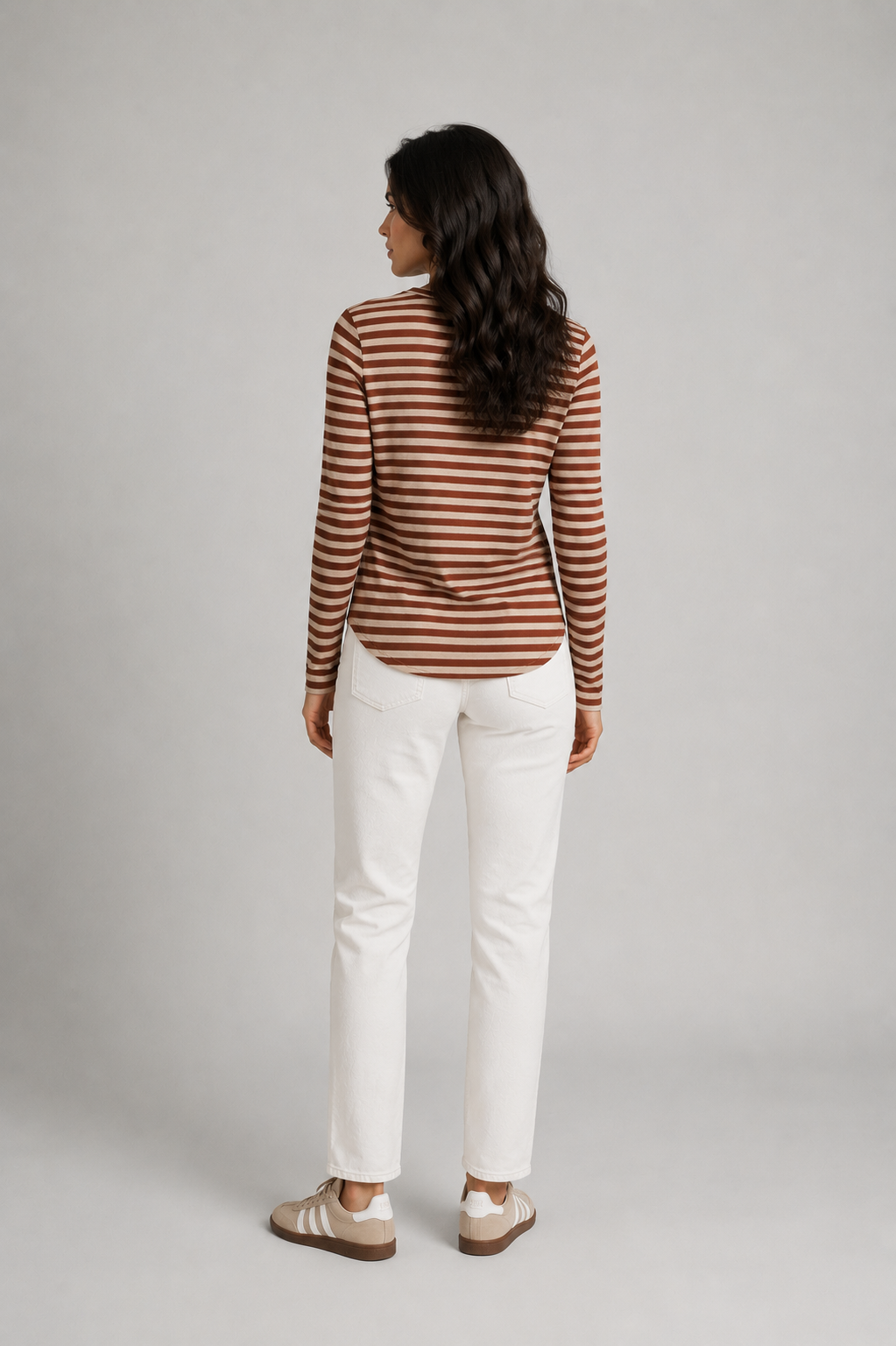 CLASSIC JERSEY TOP -STRIPE