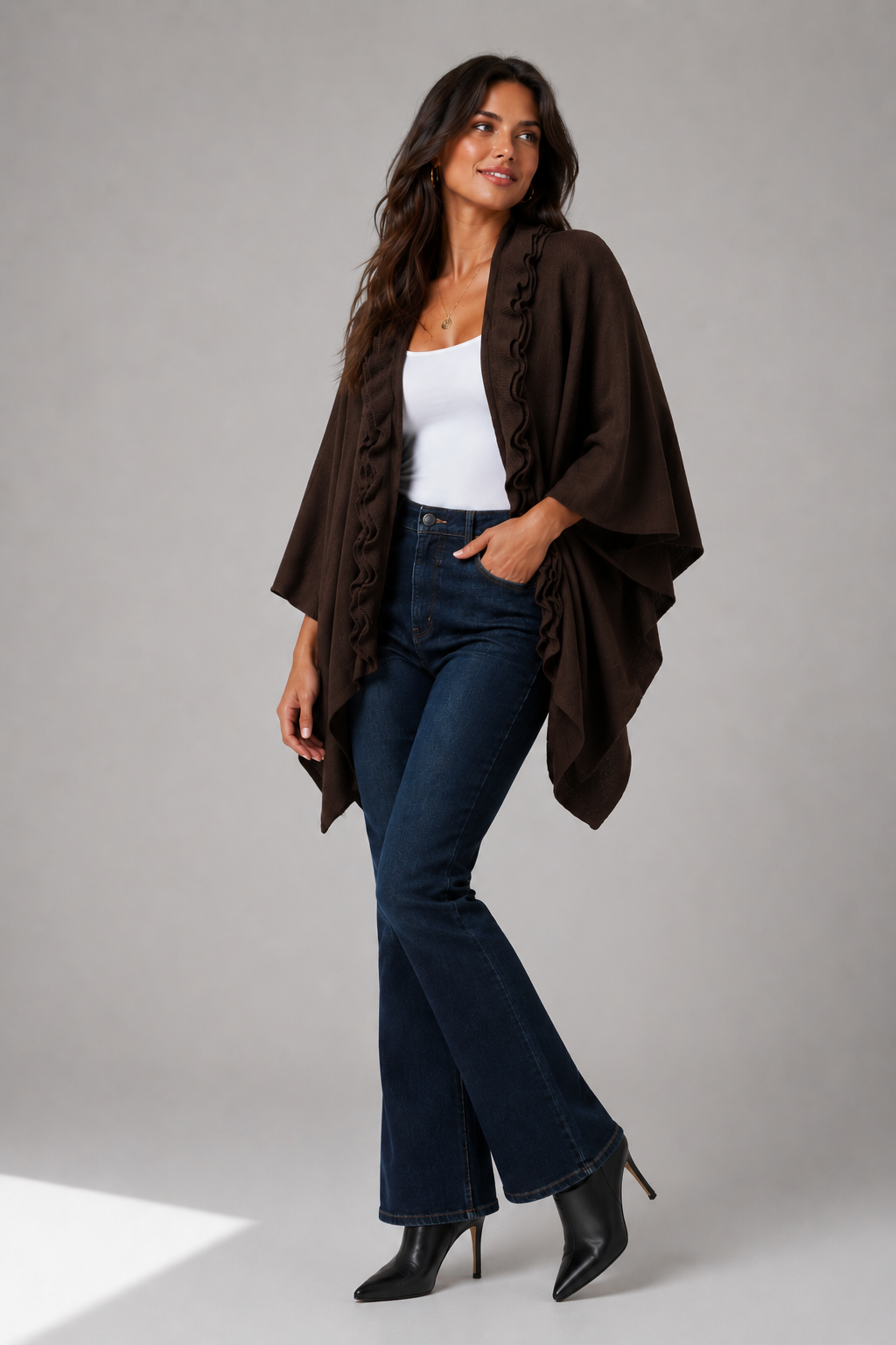 FRILL CAPE