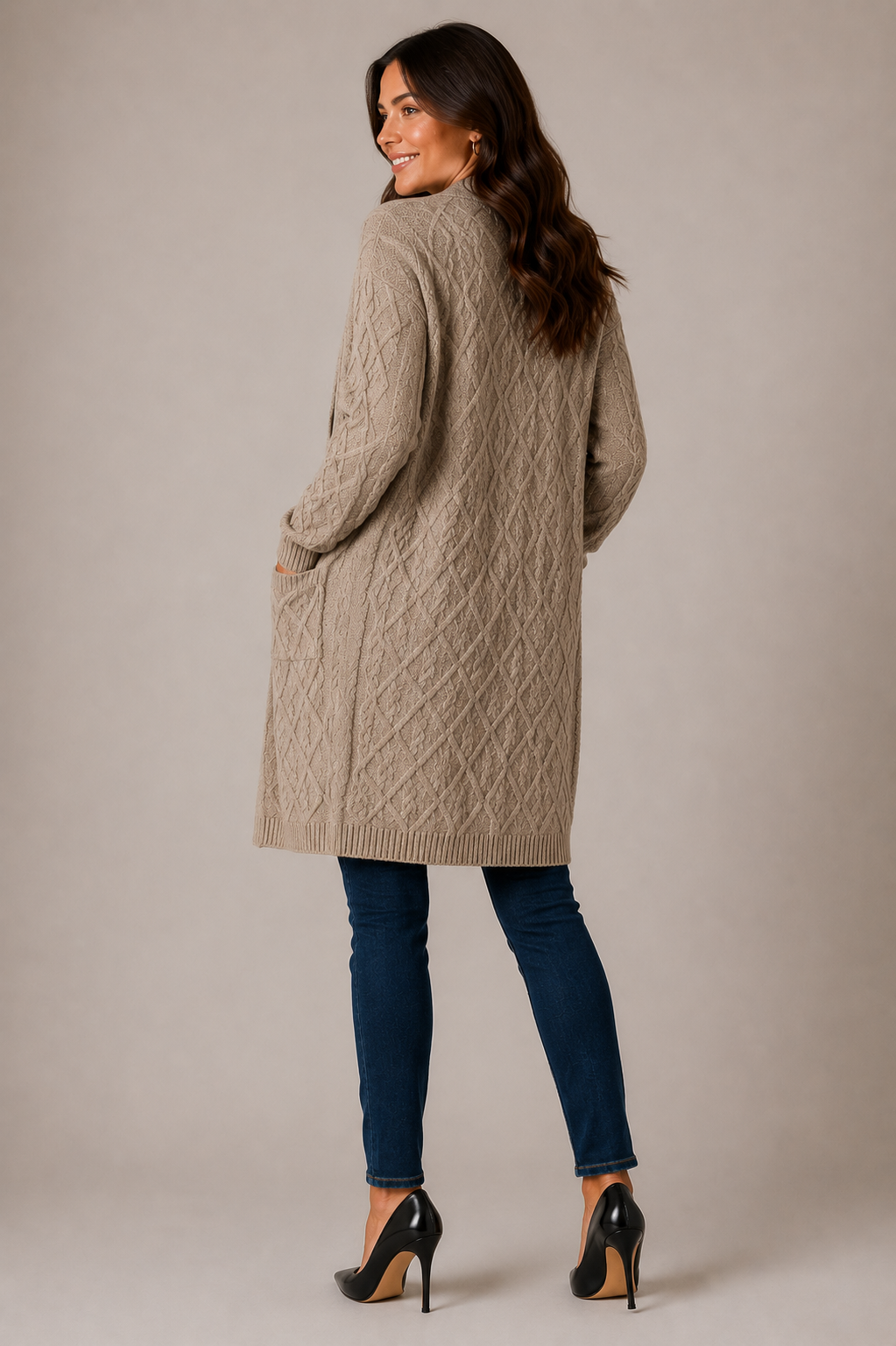 KAYLN LONG CARDIGAN