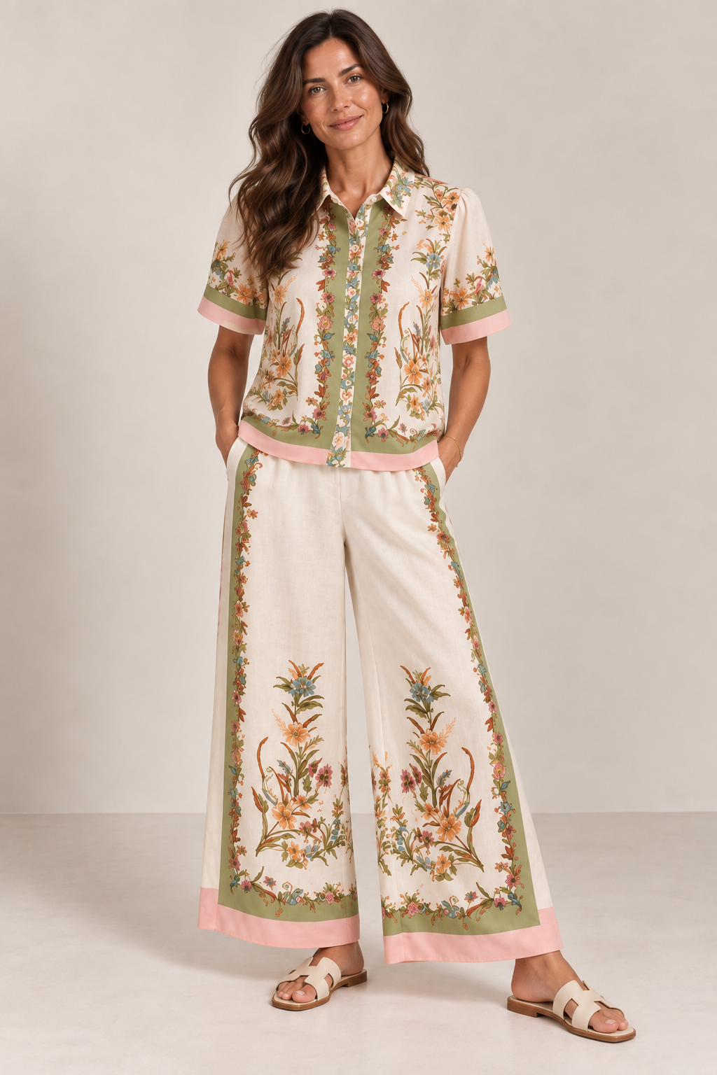FLORENCE SHIRT AND PANT SET