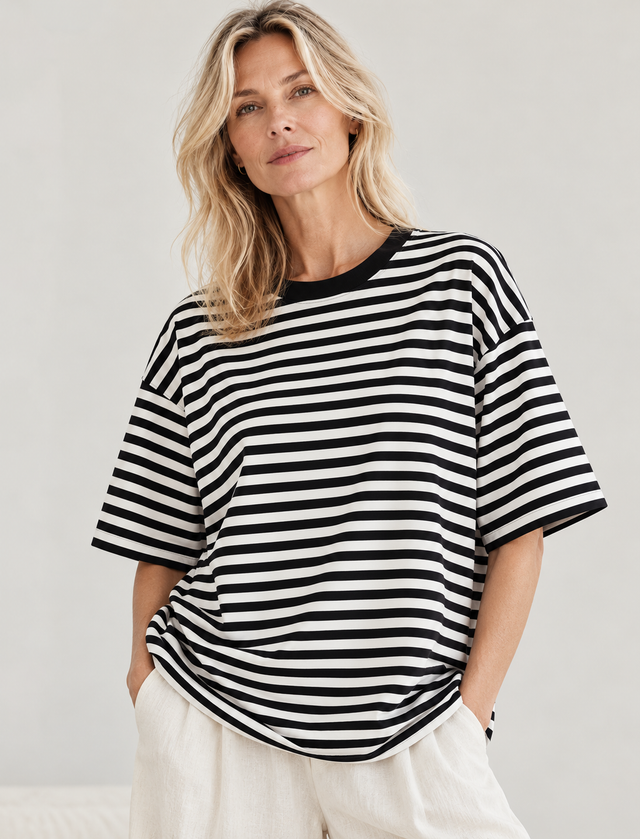 Oversized Stripe T-Shirt
