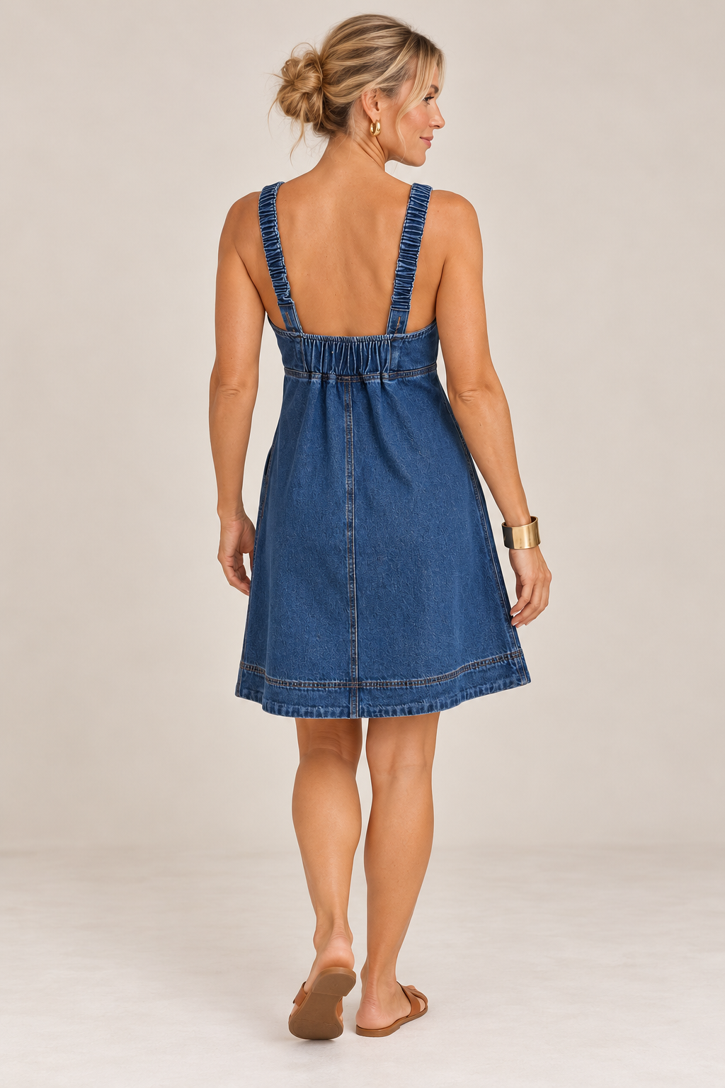 Denim Babydoll dress