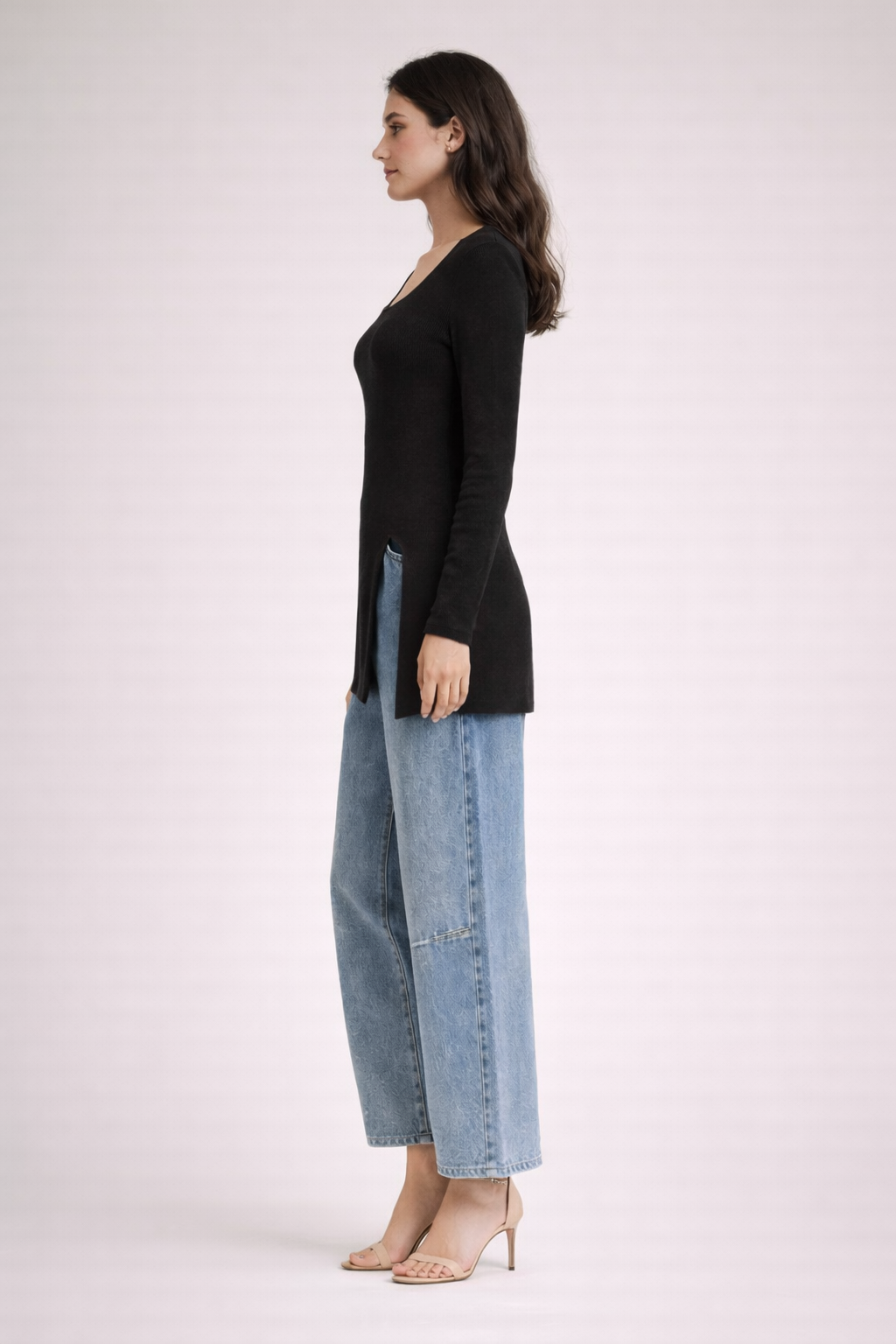 PEPLUM KNIT