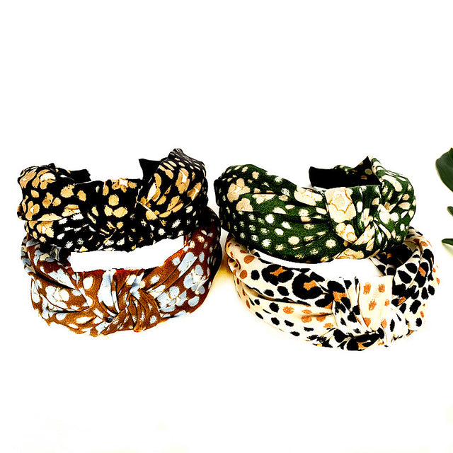 ANIMAL KNOT HEAD BAND