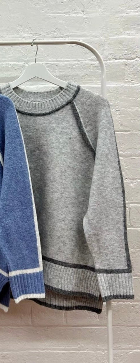 MIMI CONTRAST KNIT