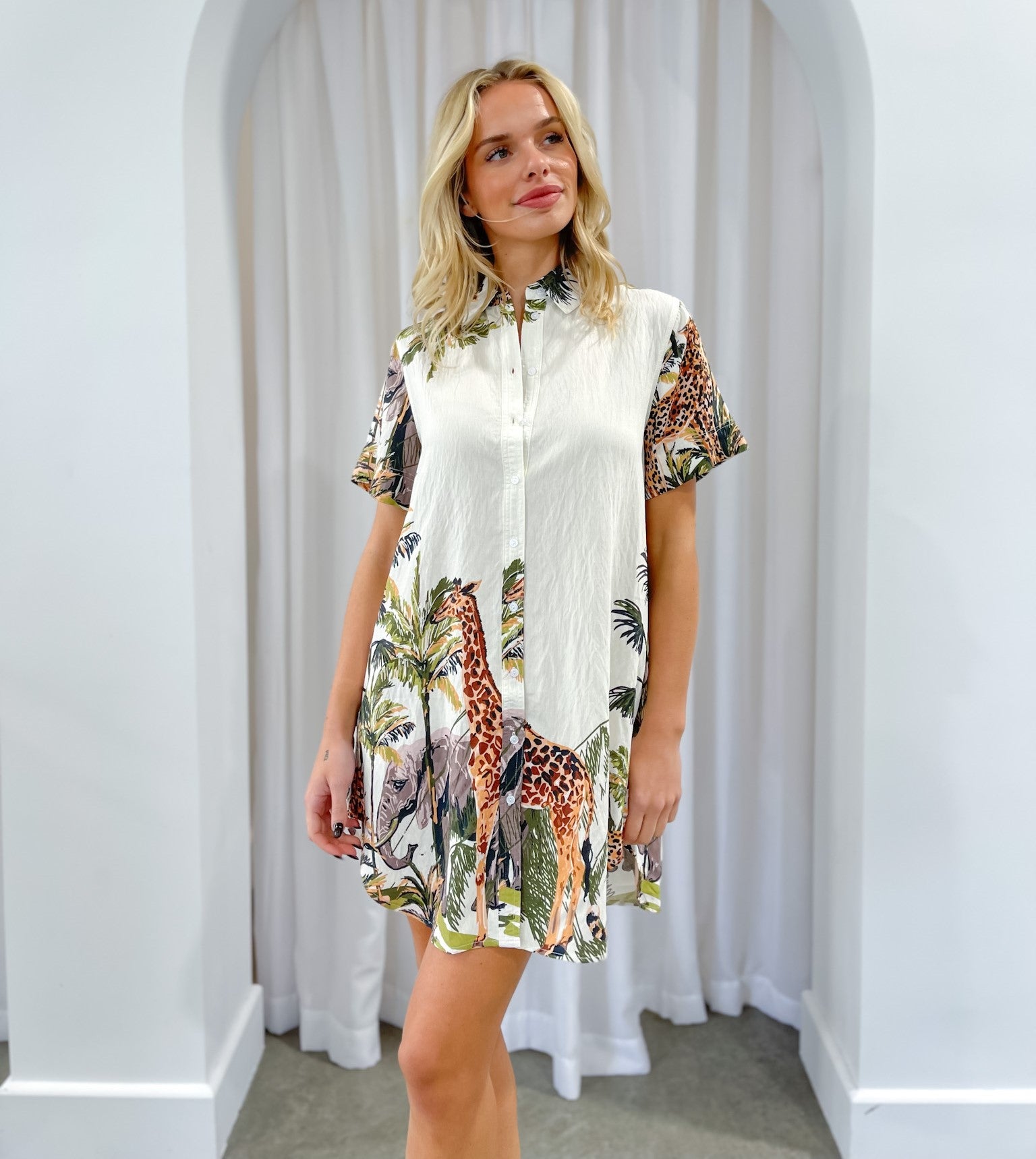 NATIONAL PARK SHIRT DRESS