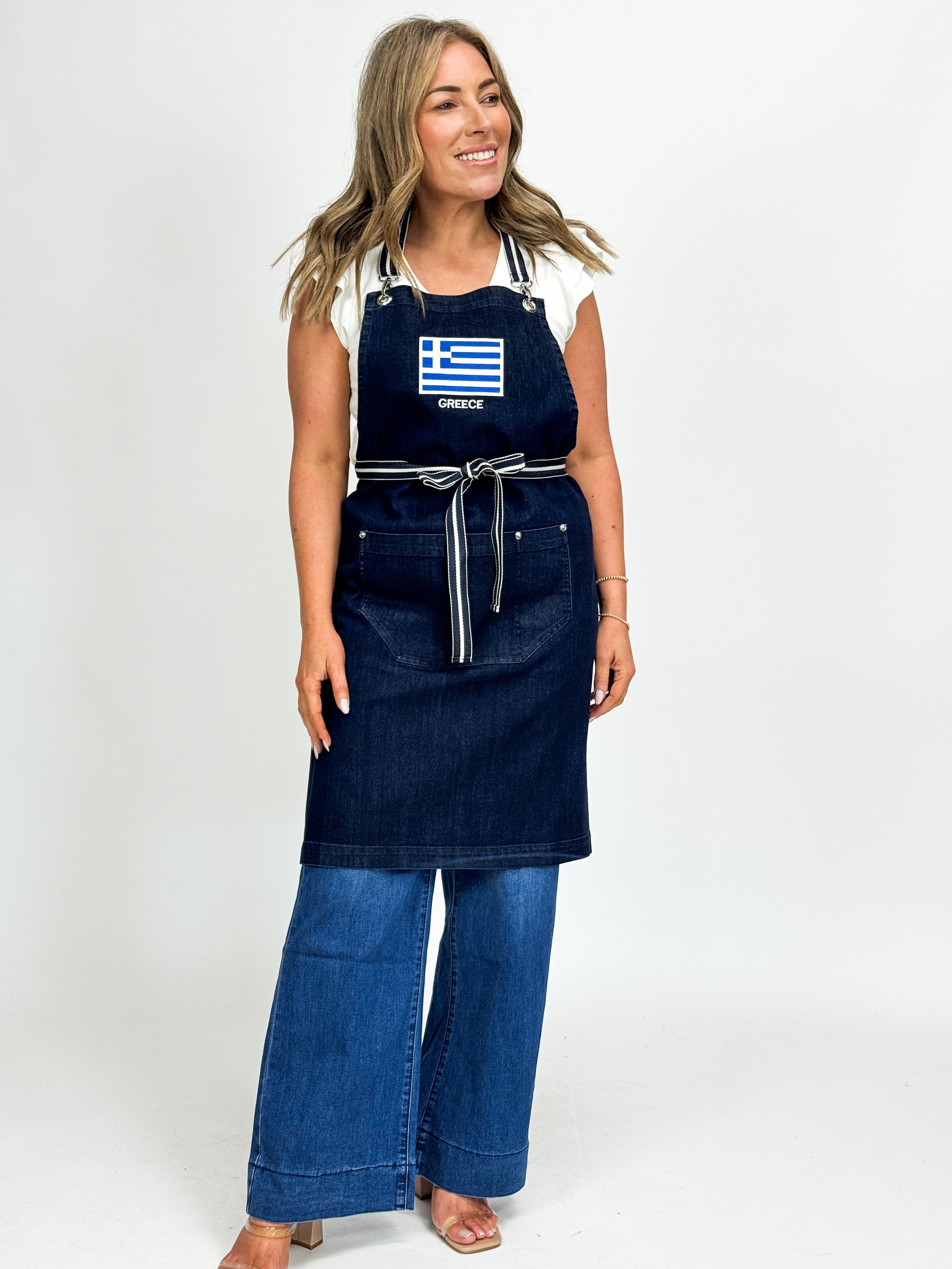 EMBROIDERED APRON - GREECE