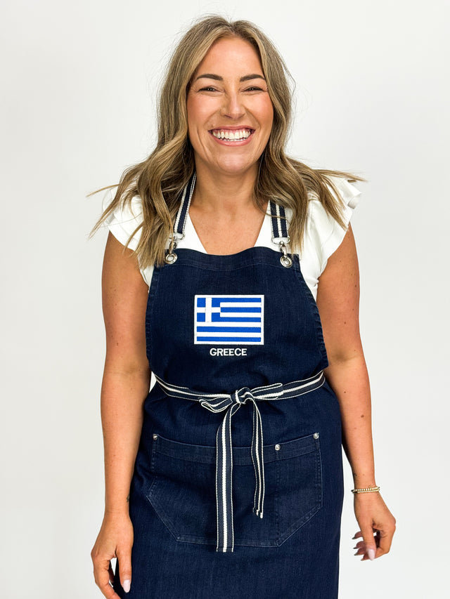 EMBROIDERED APRON - GREECE