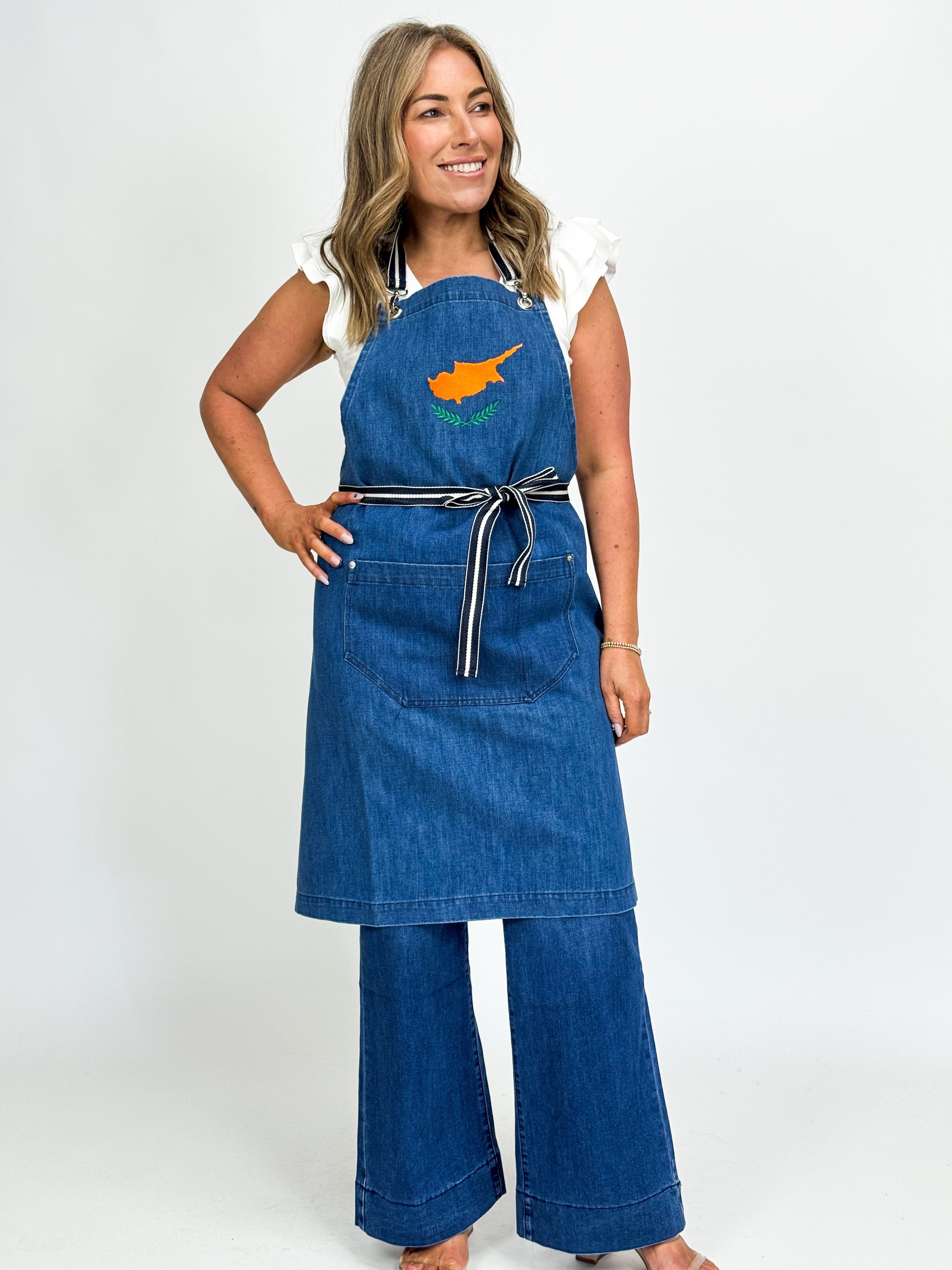 EMBROIDERED APRON- CYPRUS