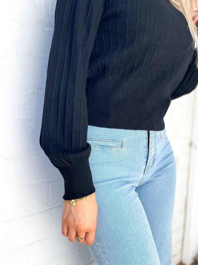 DANNI CROP KNIT