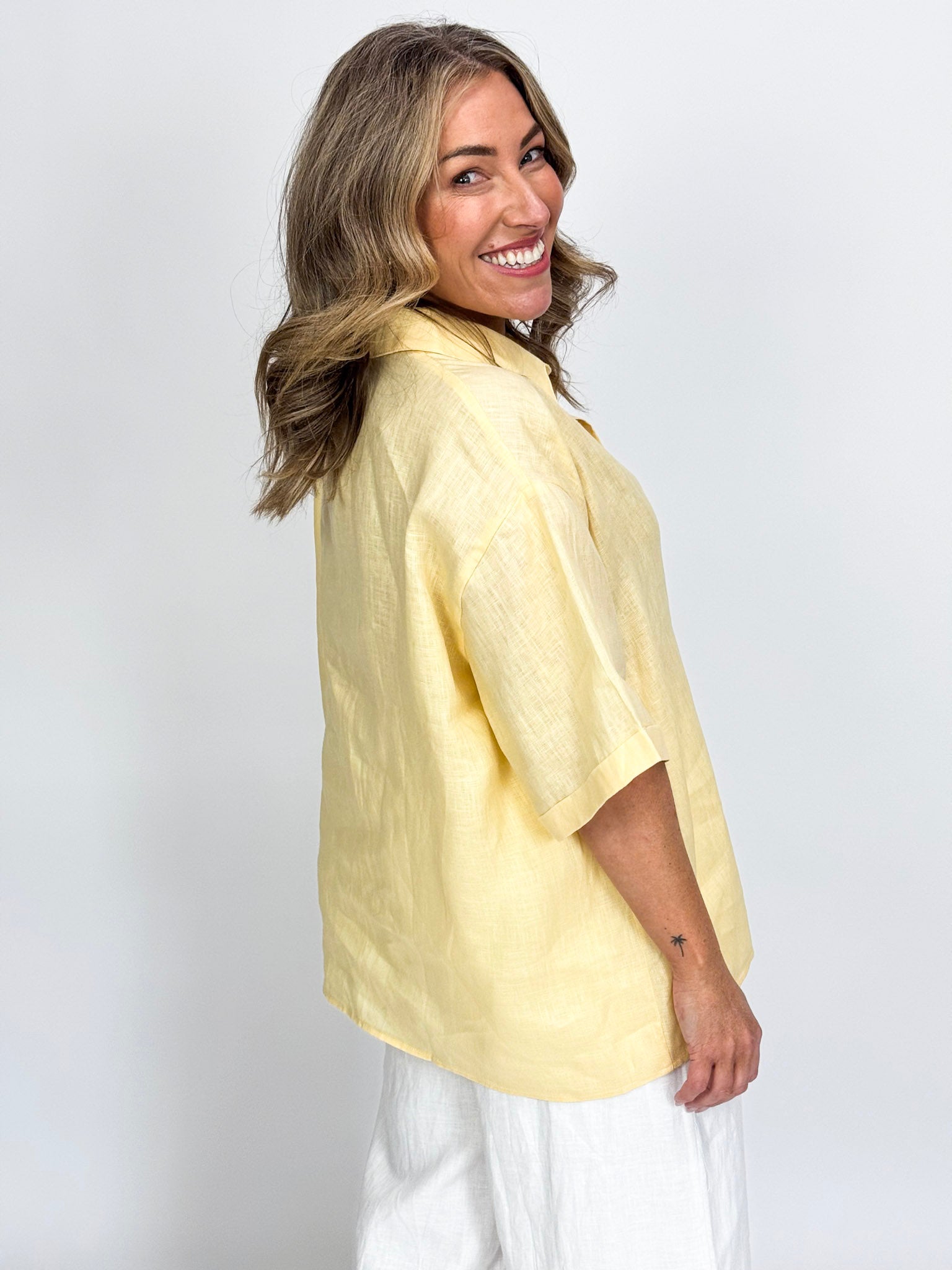 EASY LINEN SS SHIRT