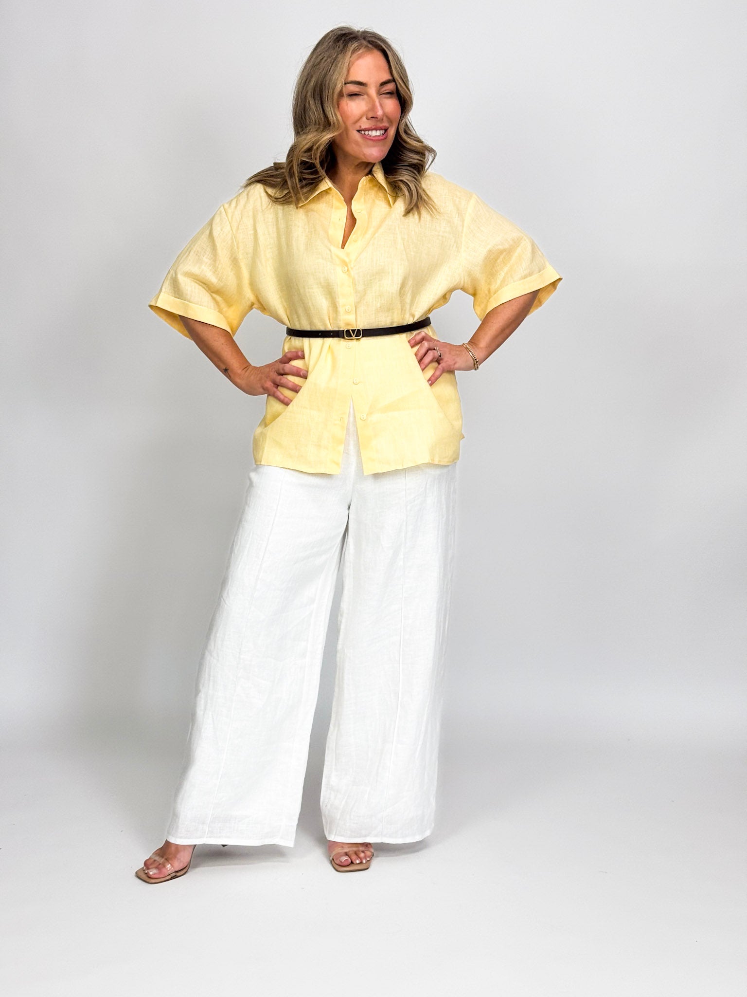 EASY LINEN SS SHIRT