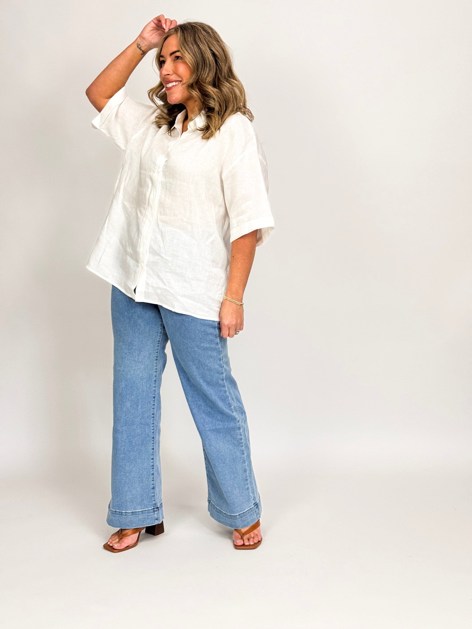 EASY LINEN SS SHIRT