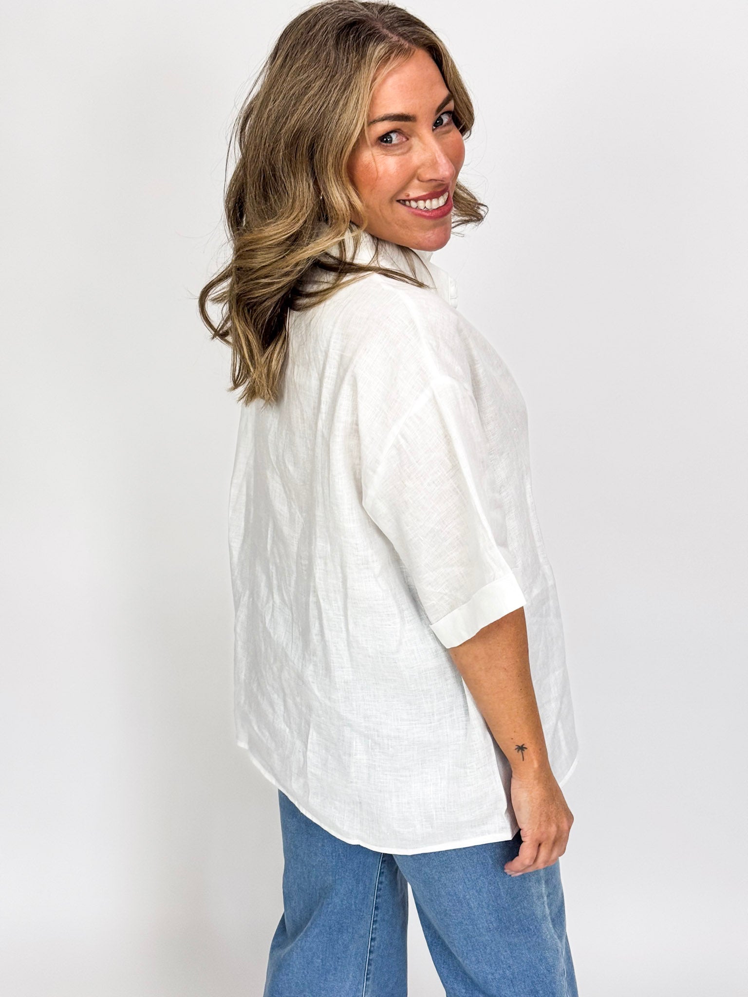 EASY LINEN SS SHIRT