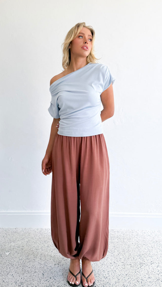 FLOWING BALLOON PANTS