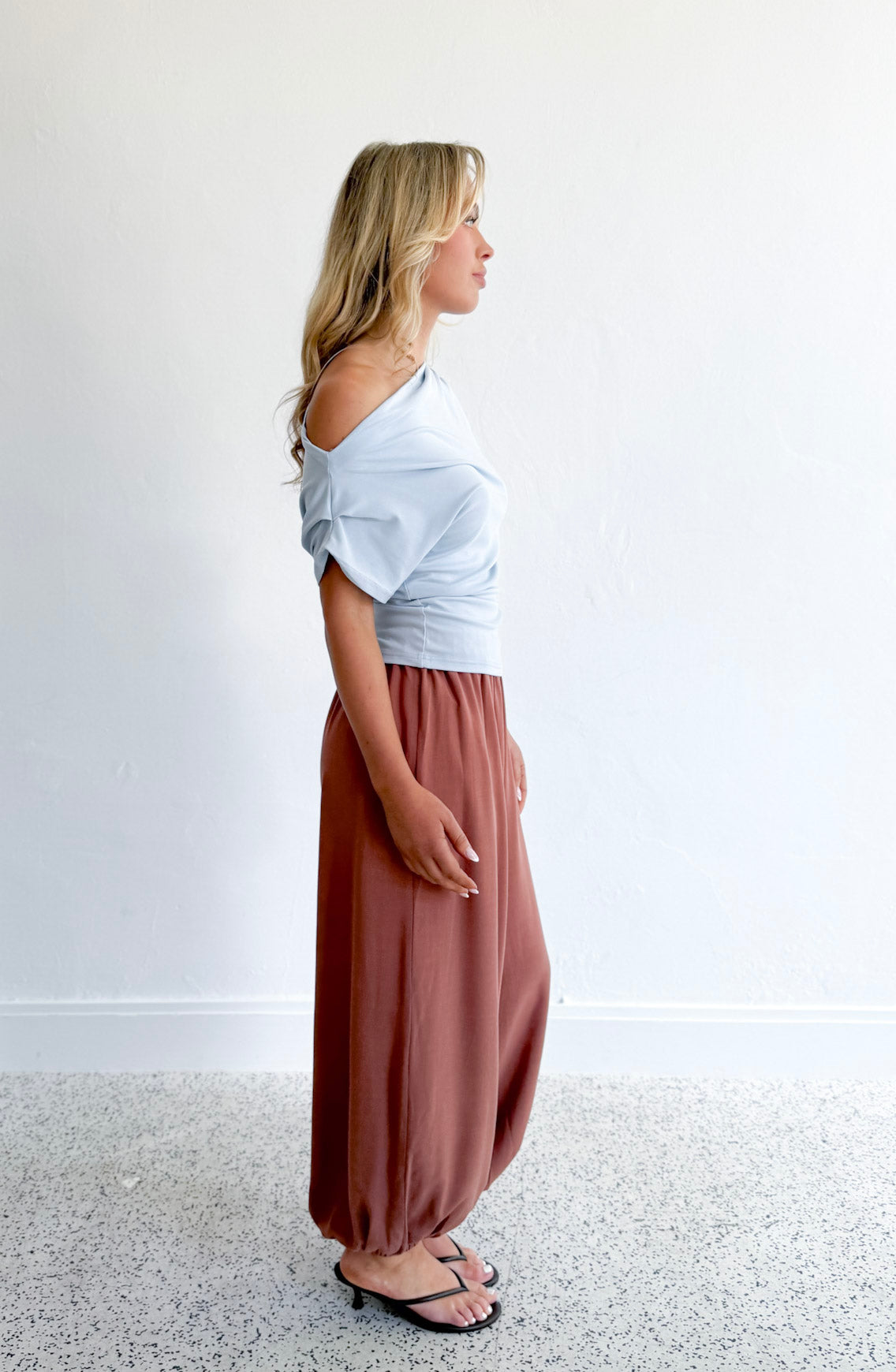 FLOWING BALLOON PANTS