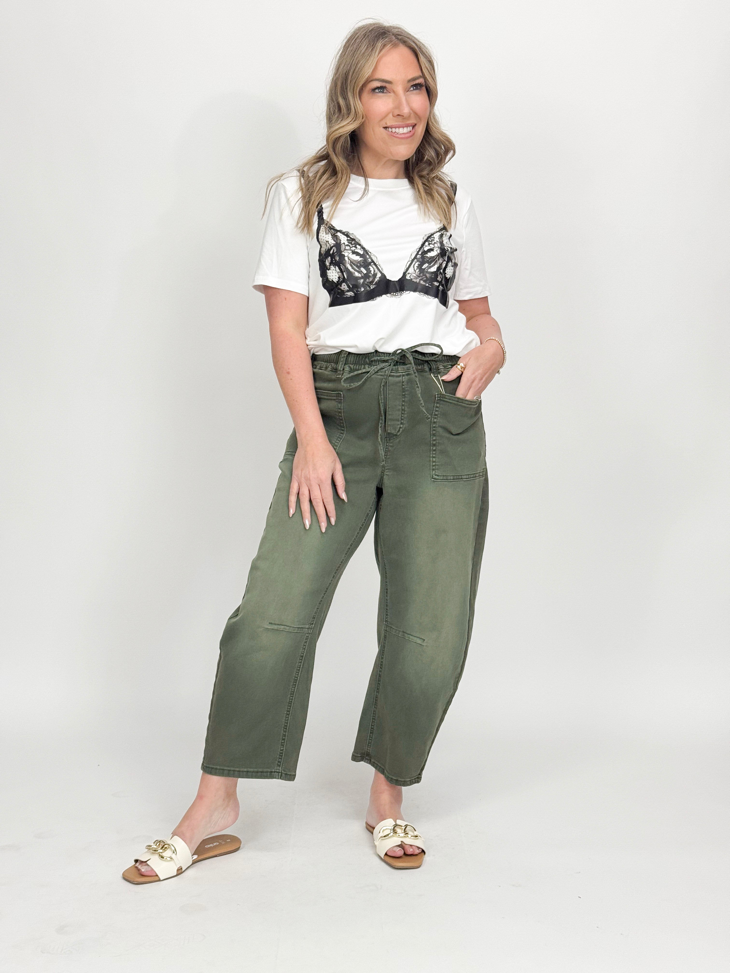 TUSCAN RELAXED BARREL JEANS