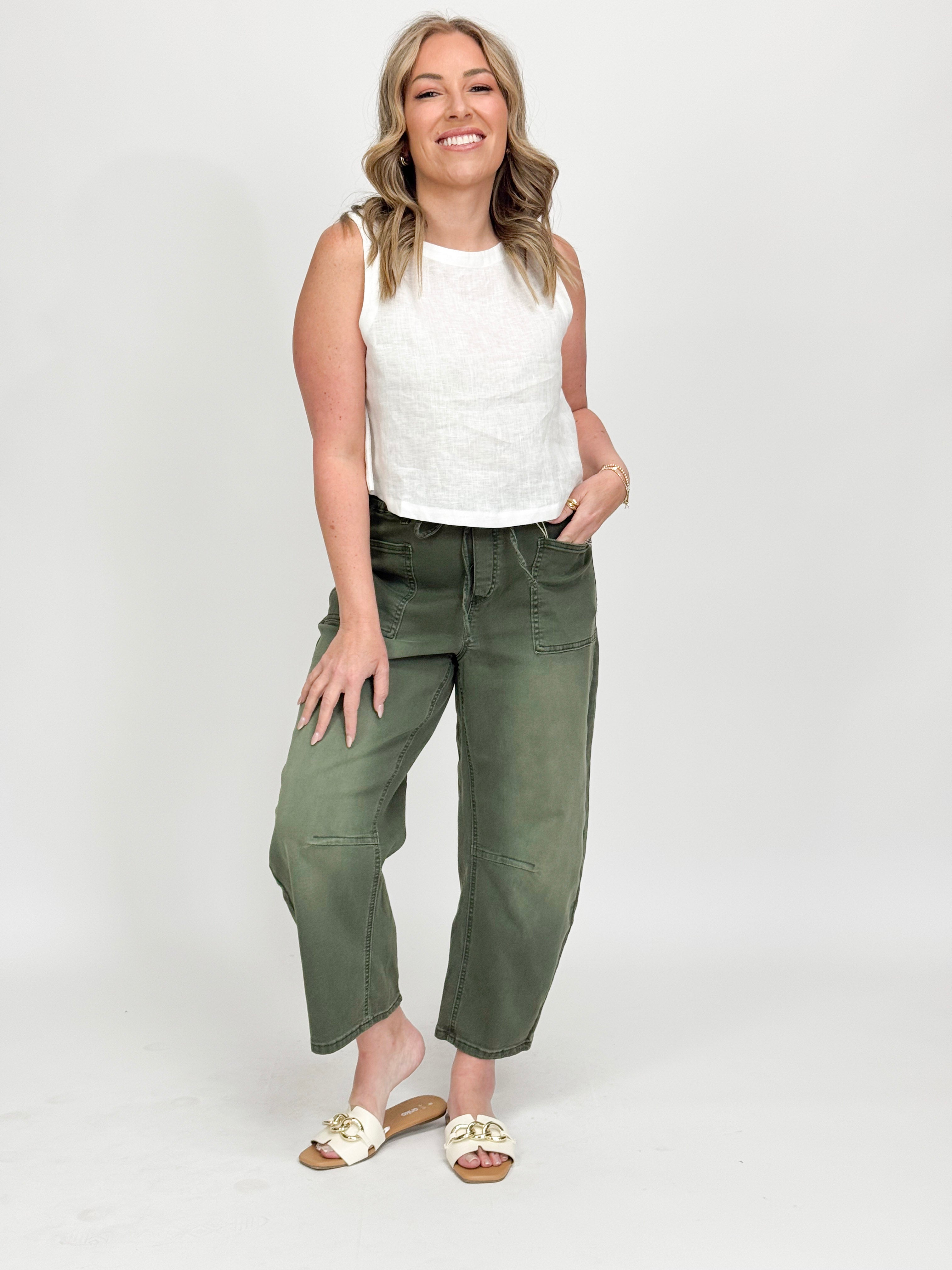 TUSCAN RELAXED BARREL JEANS