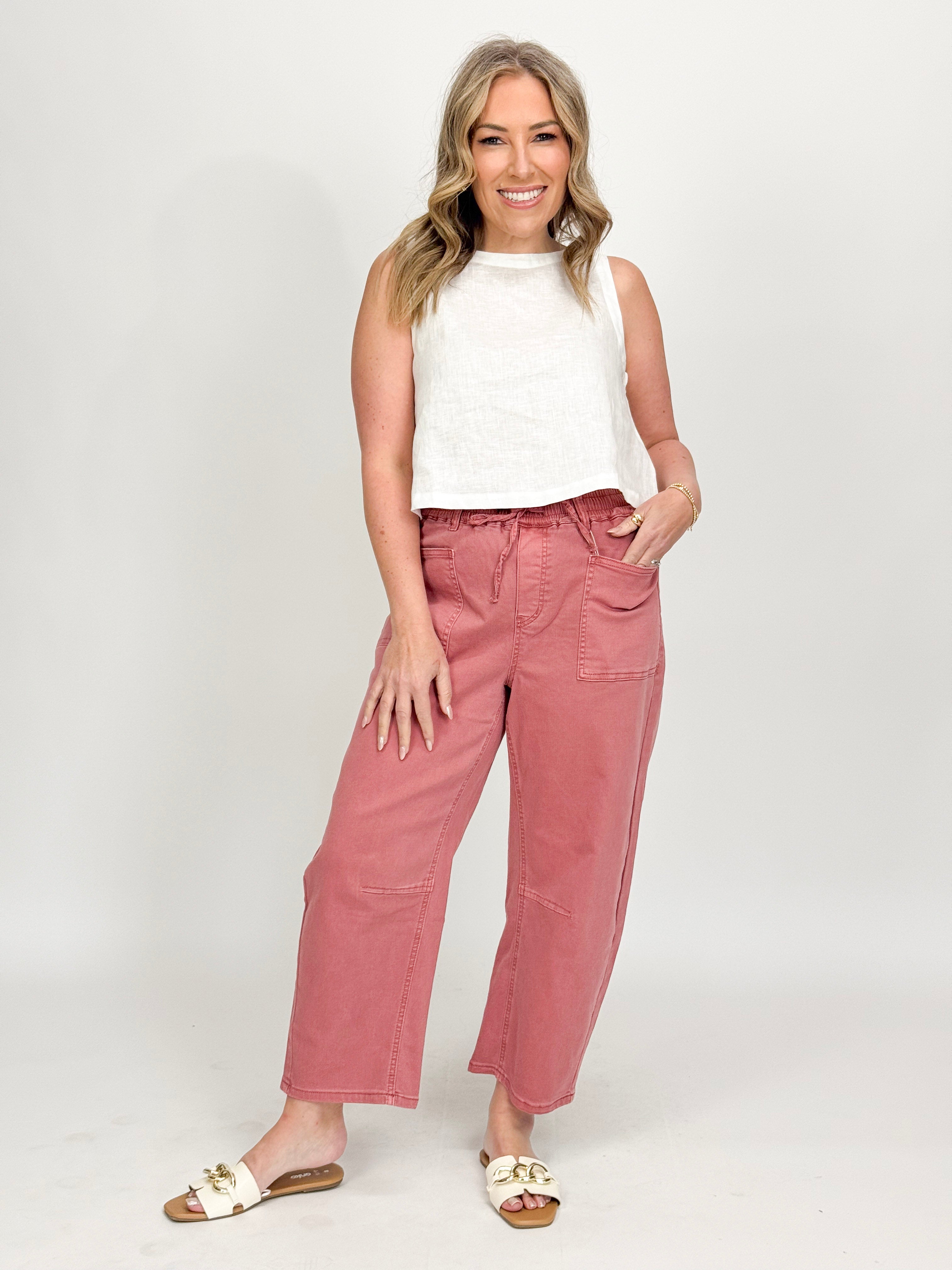 TUSCAN RELAXED BARREL JEANS