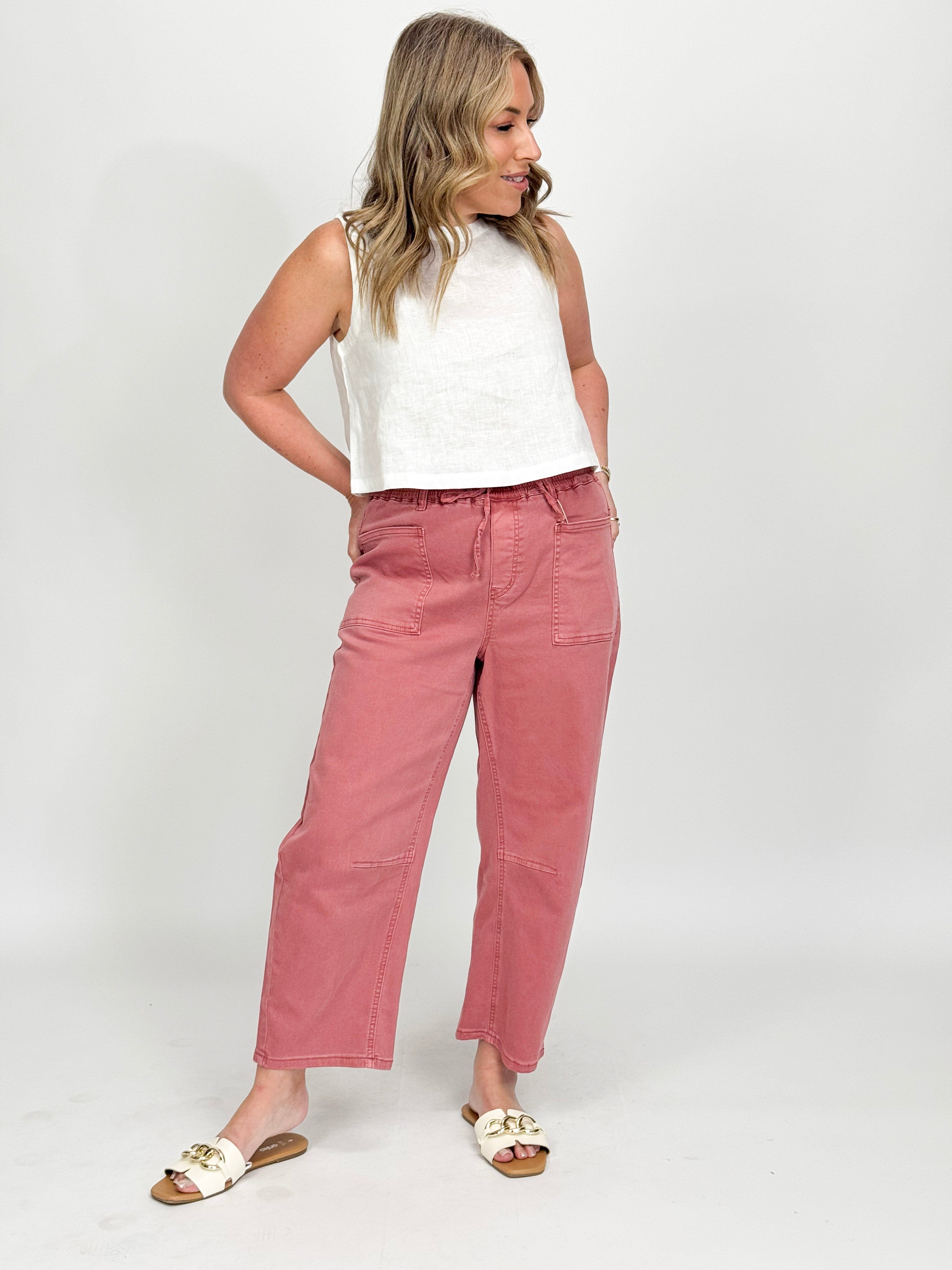 TUSCAN RELAXED BARREL JEANS