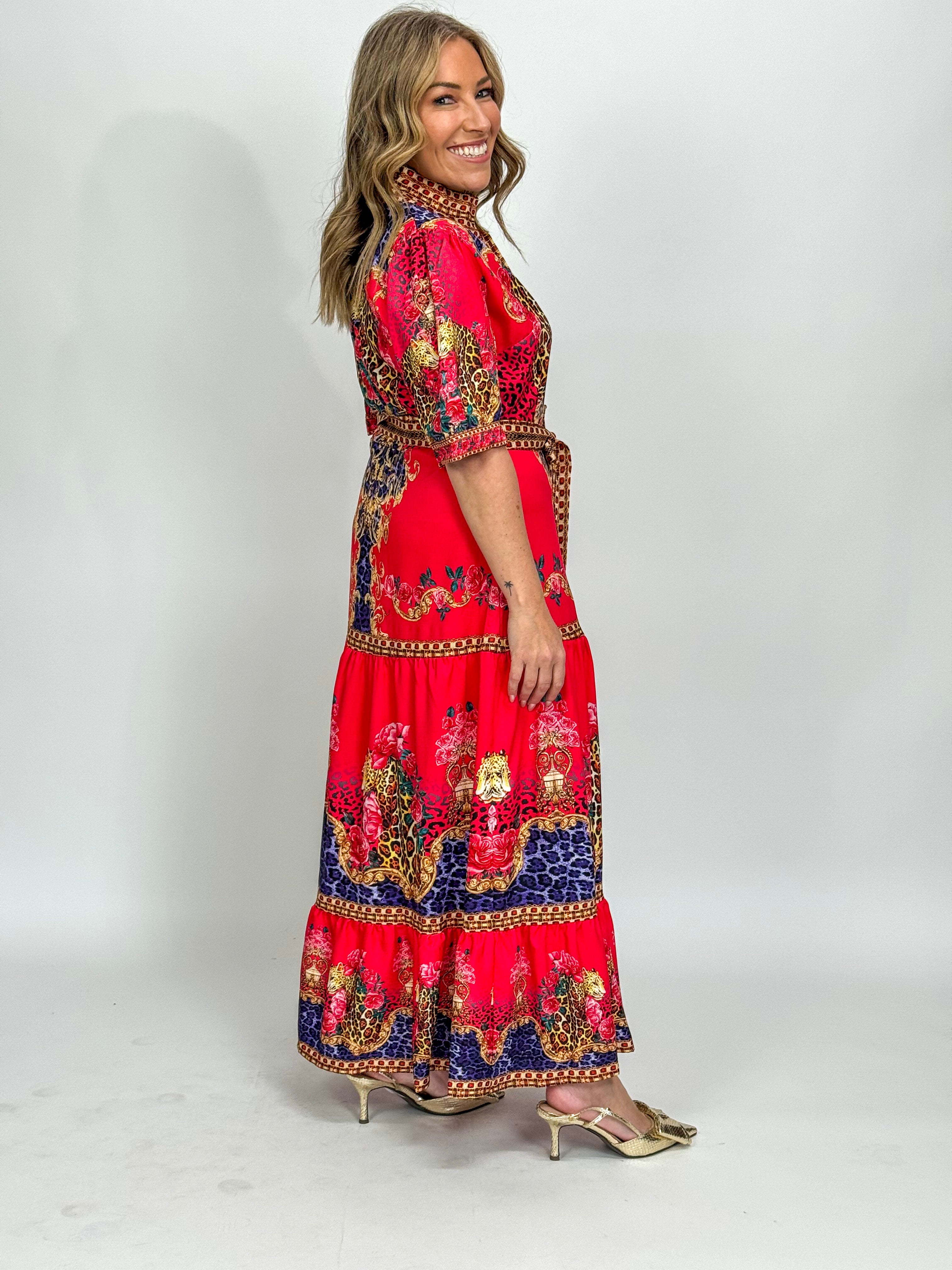 ESTELLE MAXI SS DRESS