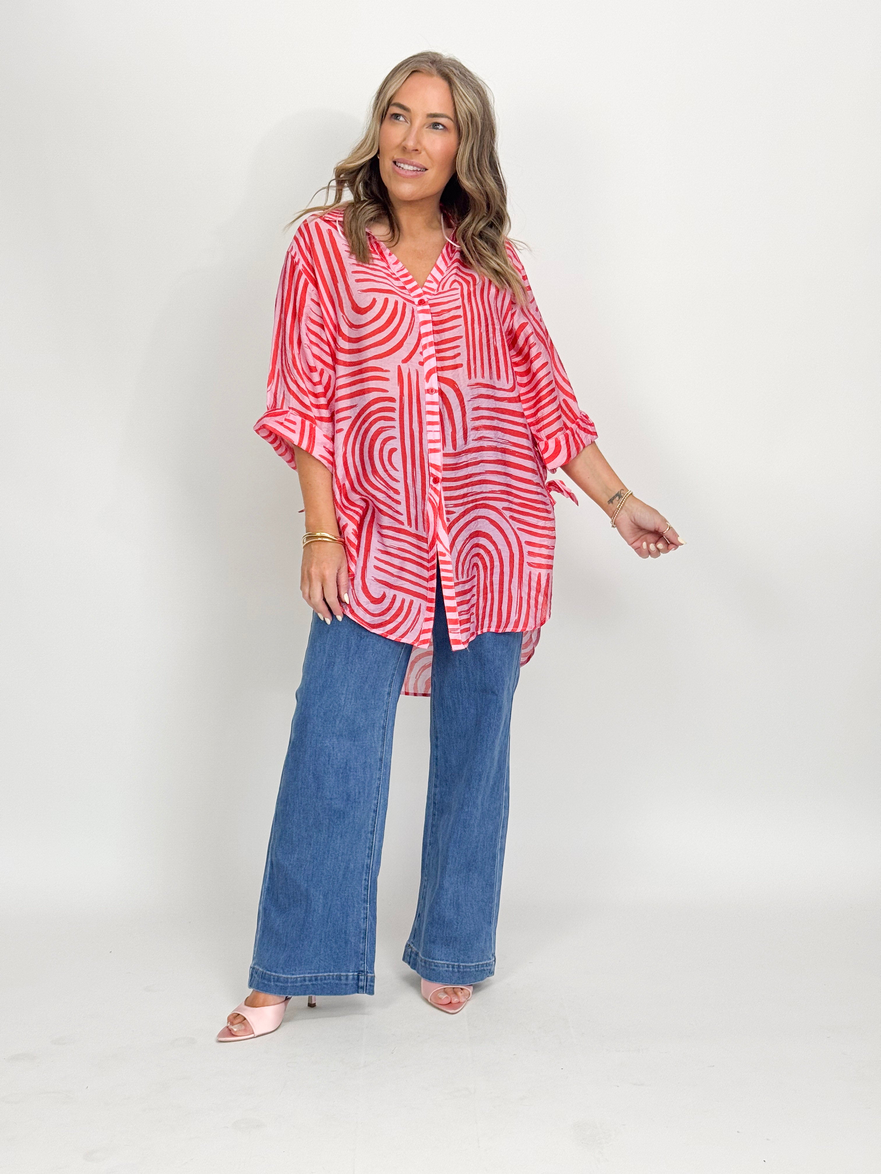 THE SUMMER COVER UP SHIRT