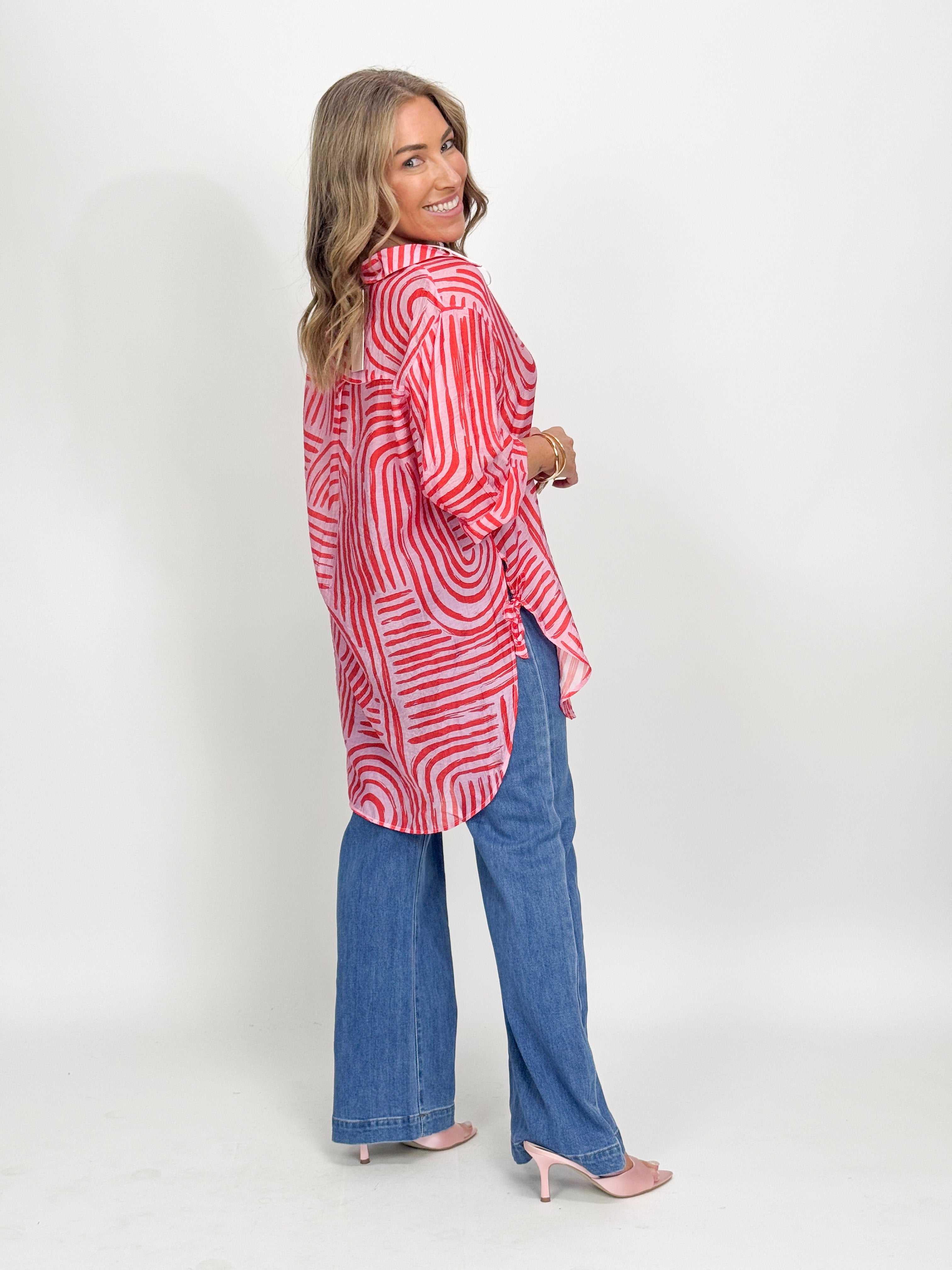 THE SUMMER COVER UP SHIRT