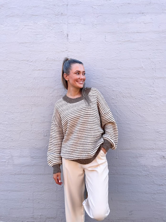 ARIA STRIPE KNIT