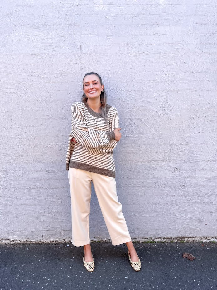 ARIA STRIPE KNIT