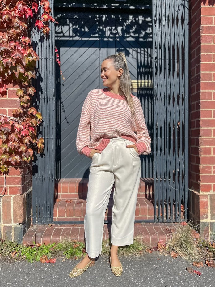 ARIA STRIPE KNIT