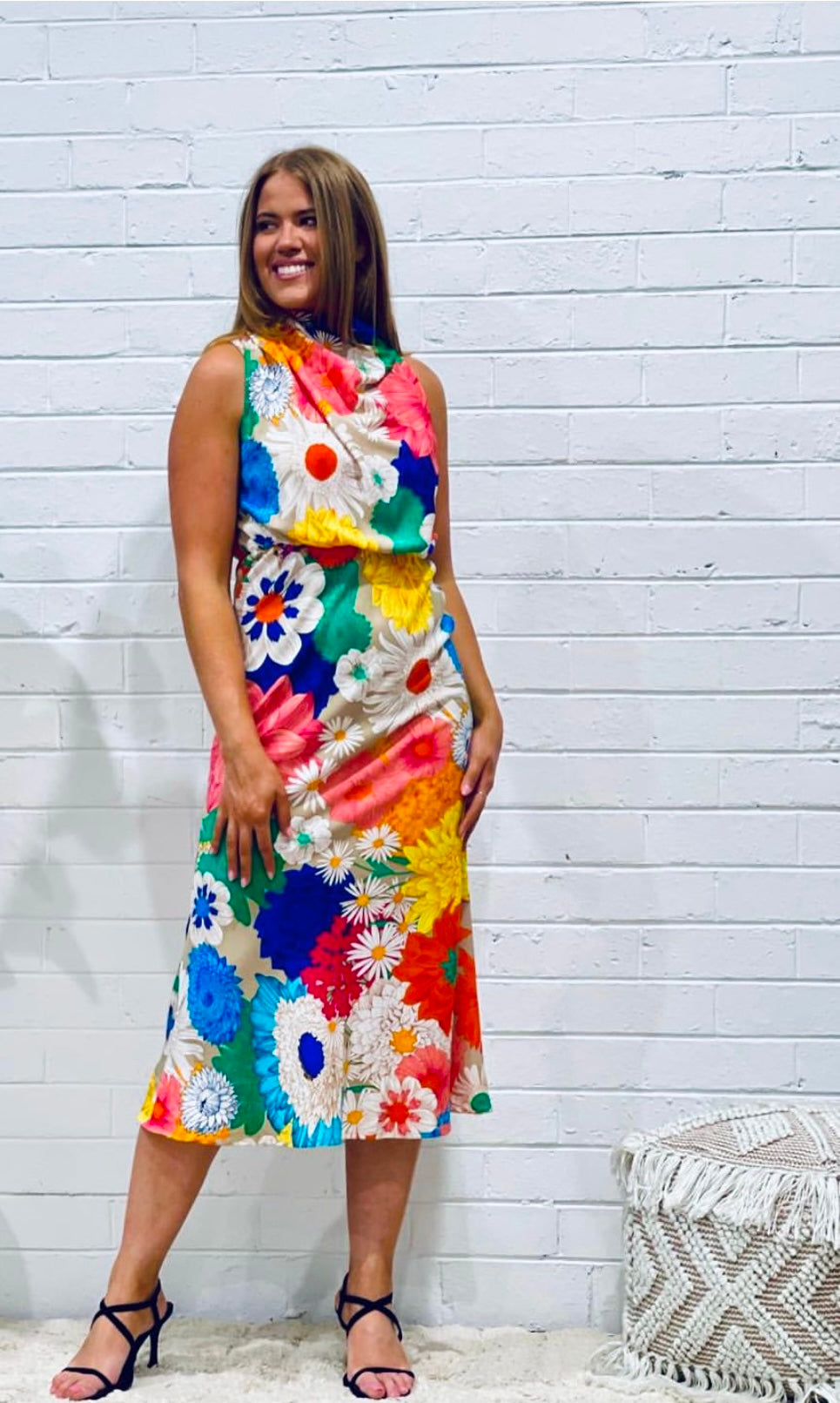 DAFFODIL BIAS DRESS
