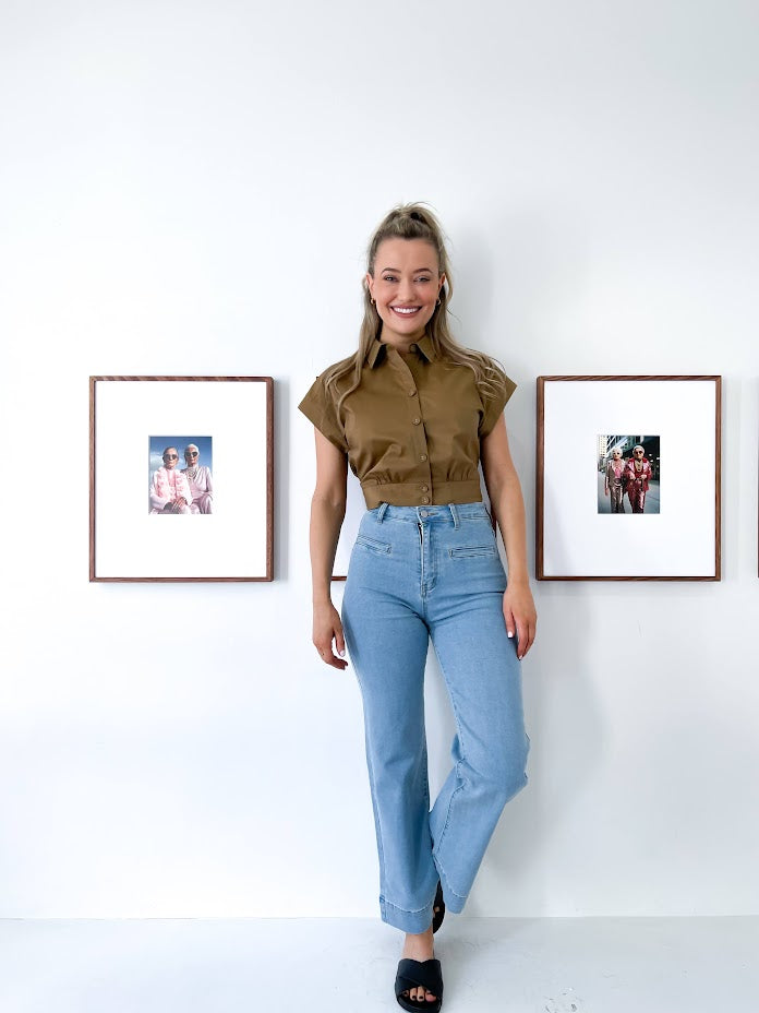 MAZI CROPPED SHIRT