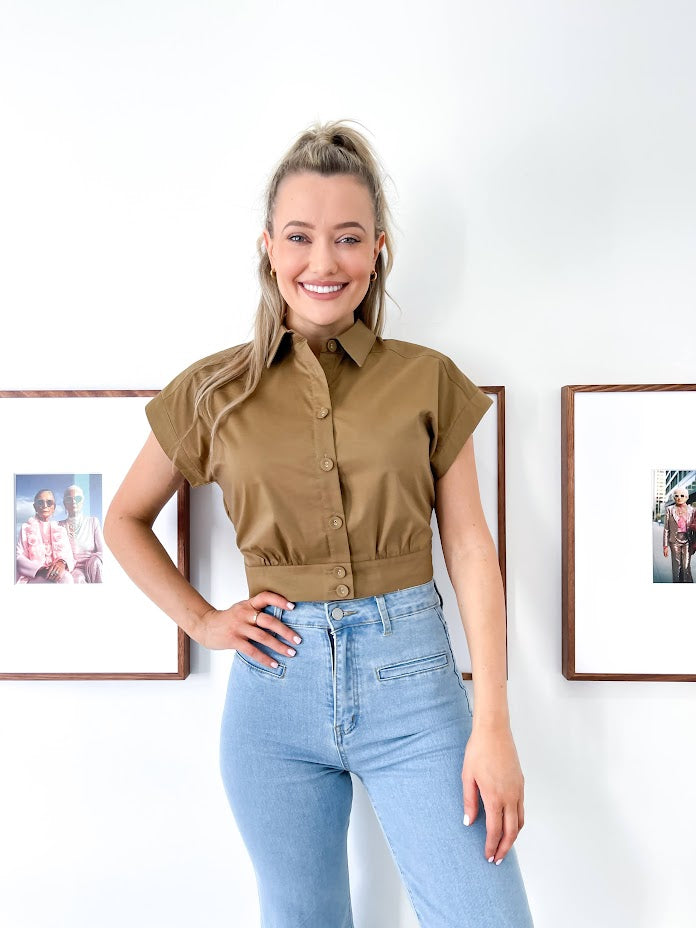 MAZI CROPPED SHIRT