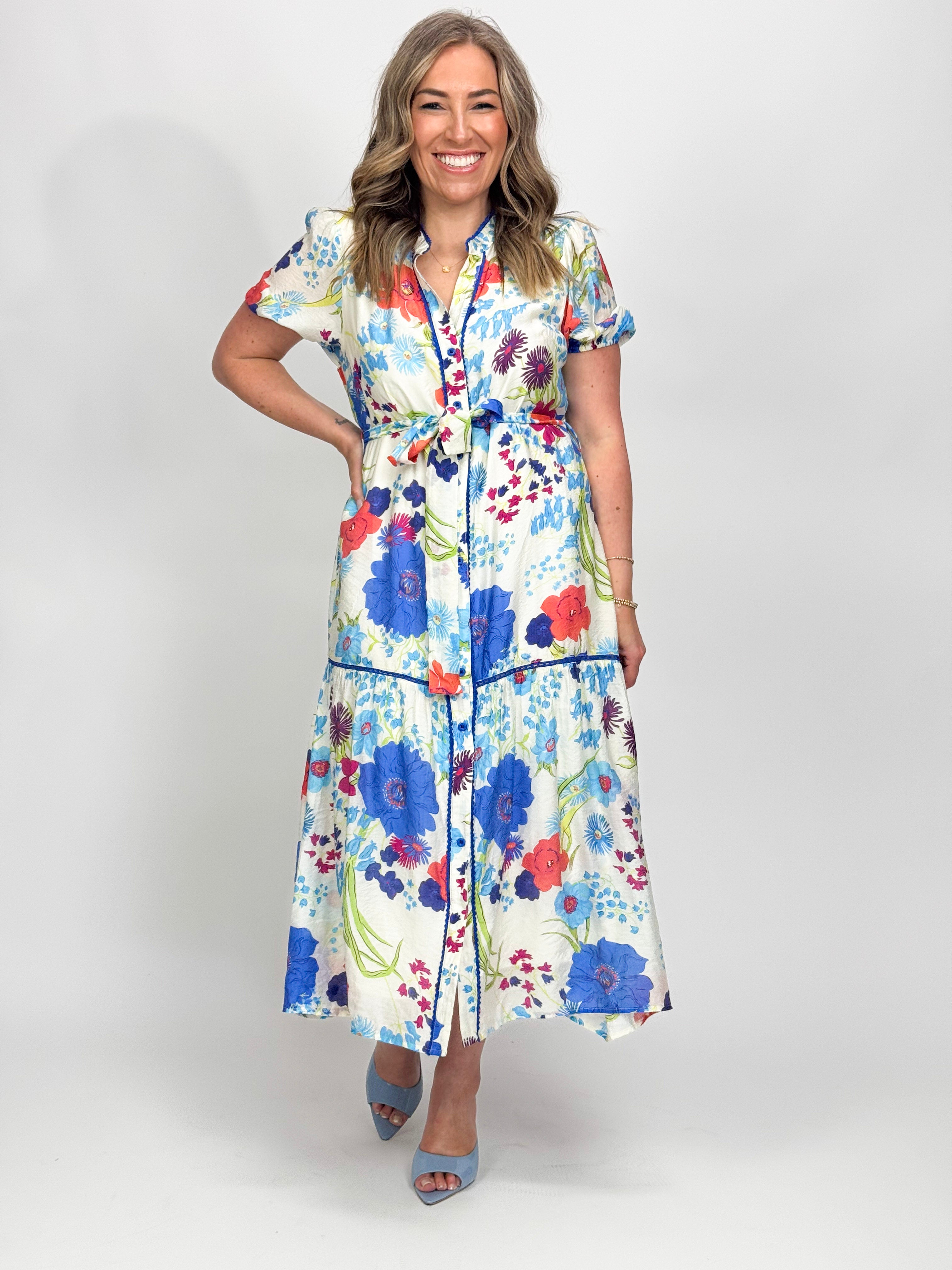 POPPY GARDEN SHIRT DRESS