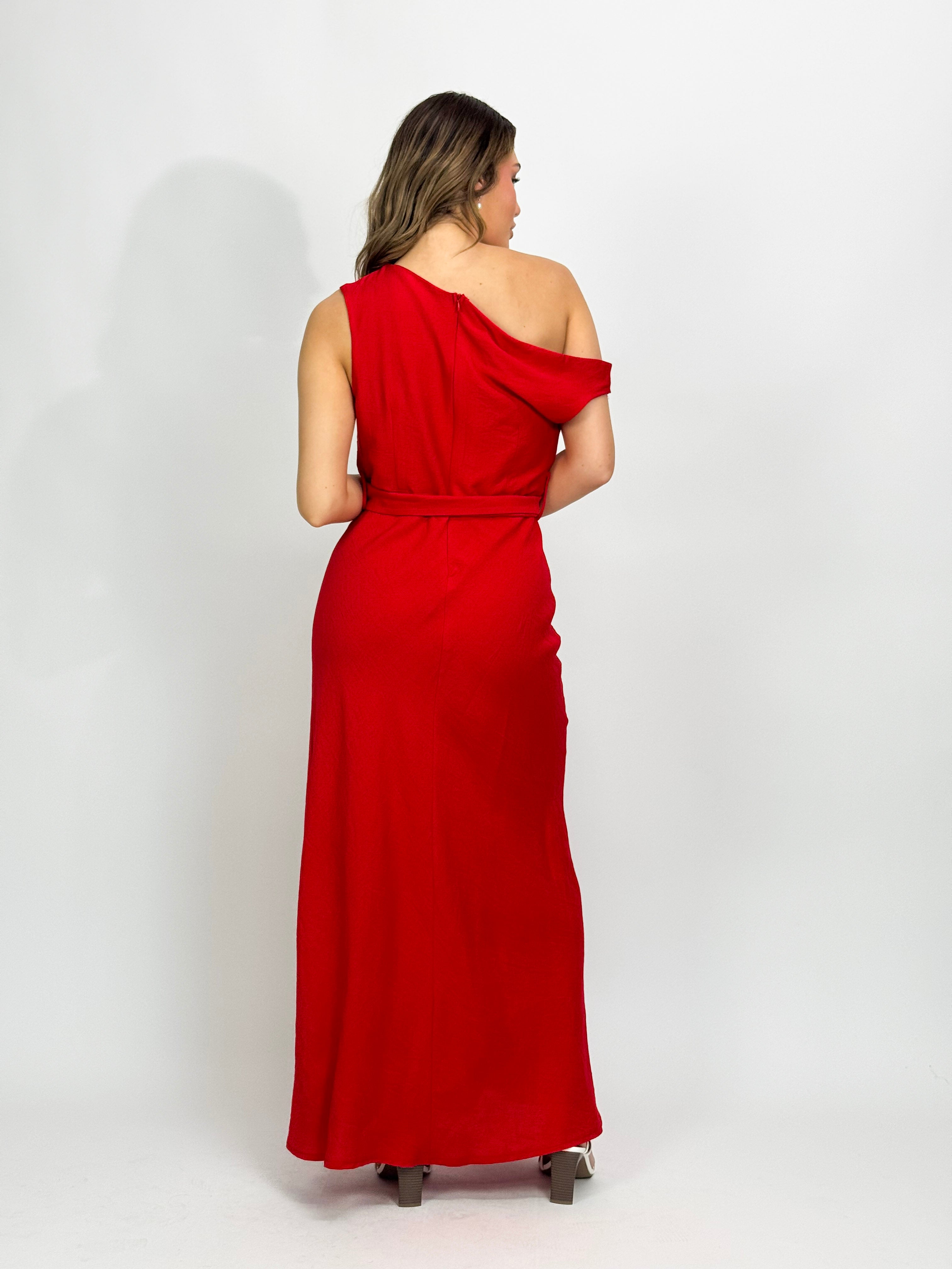 SCARLETT BIAS ASYM DRESS