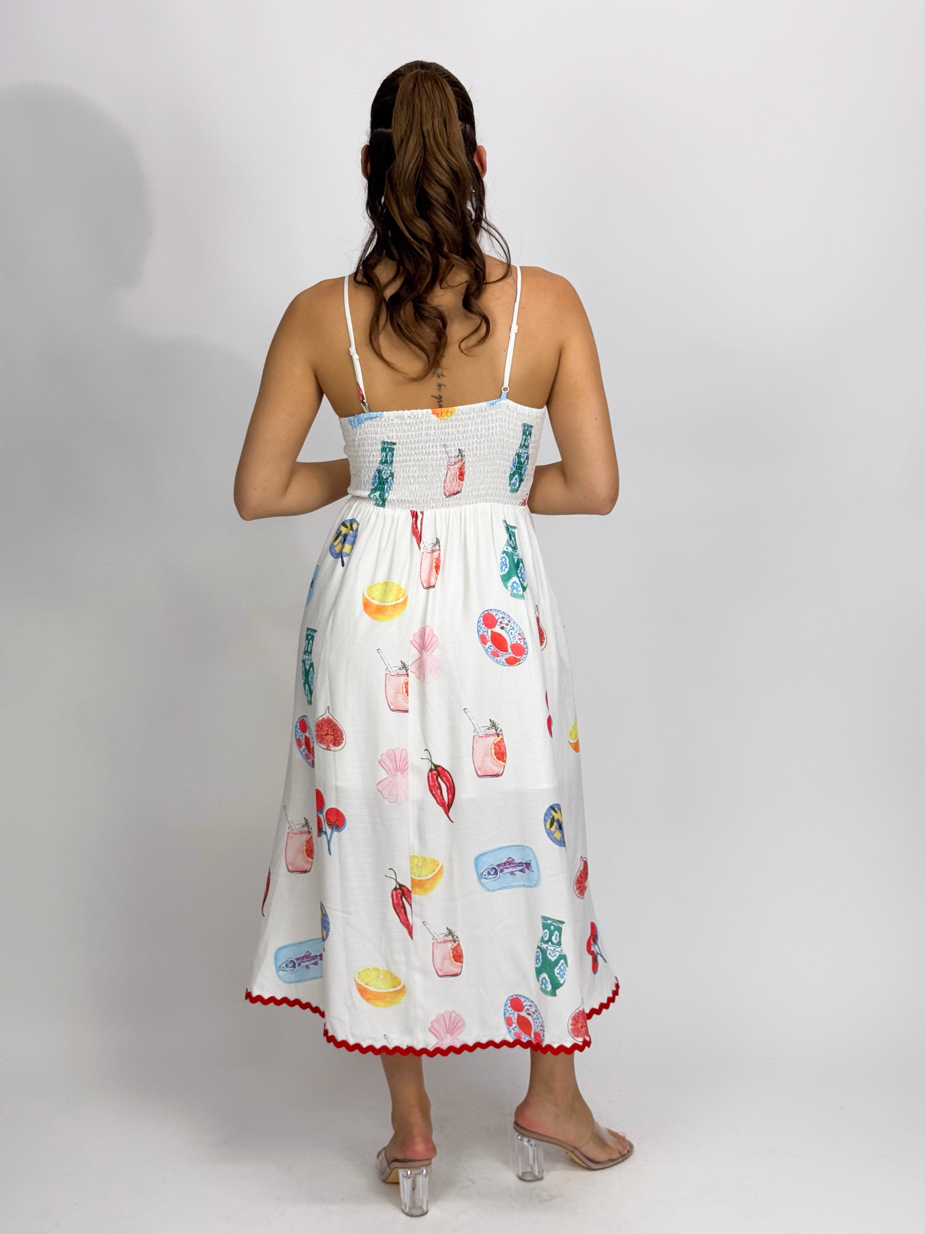 FRUITATIOUS BOW DRESS