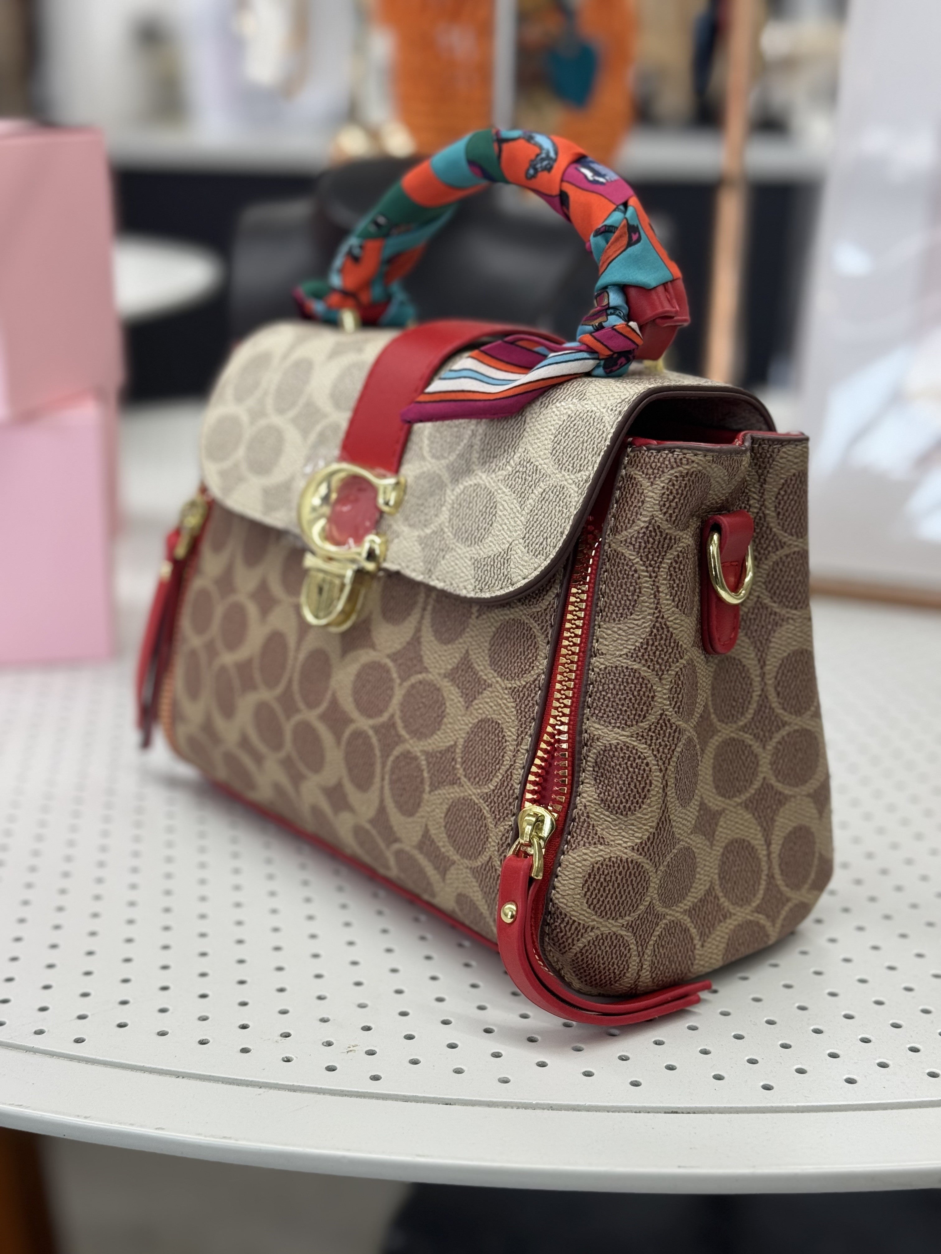 COACHIE HANDBAG