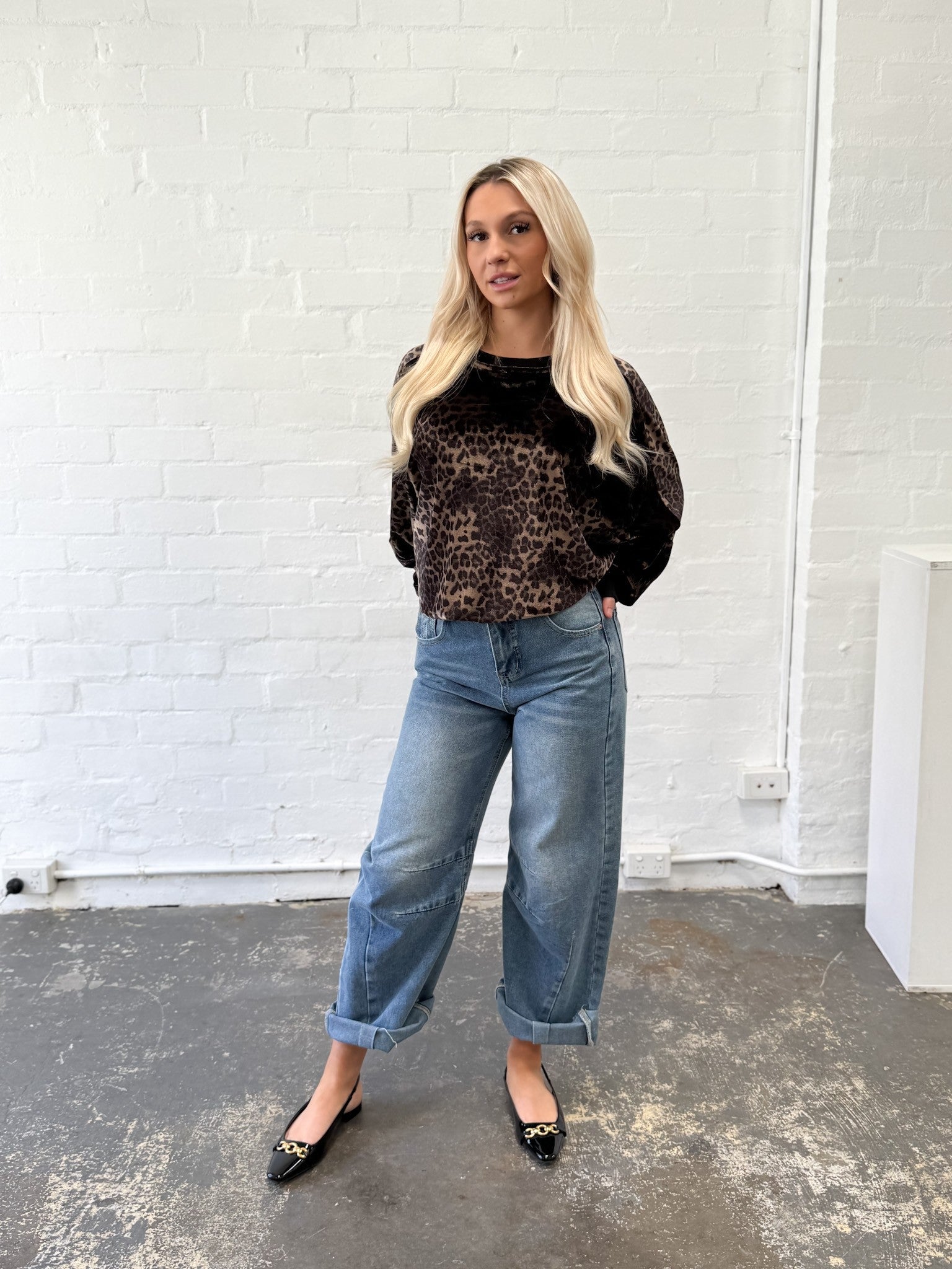 GT LEO VELVET TOP