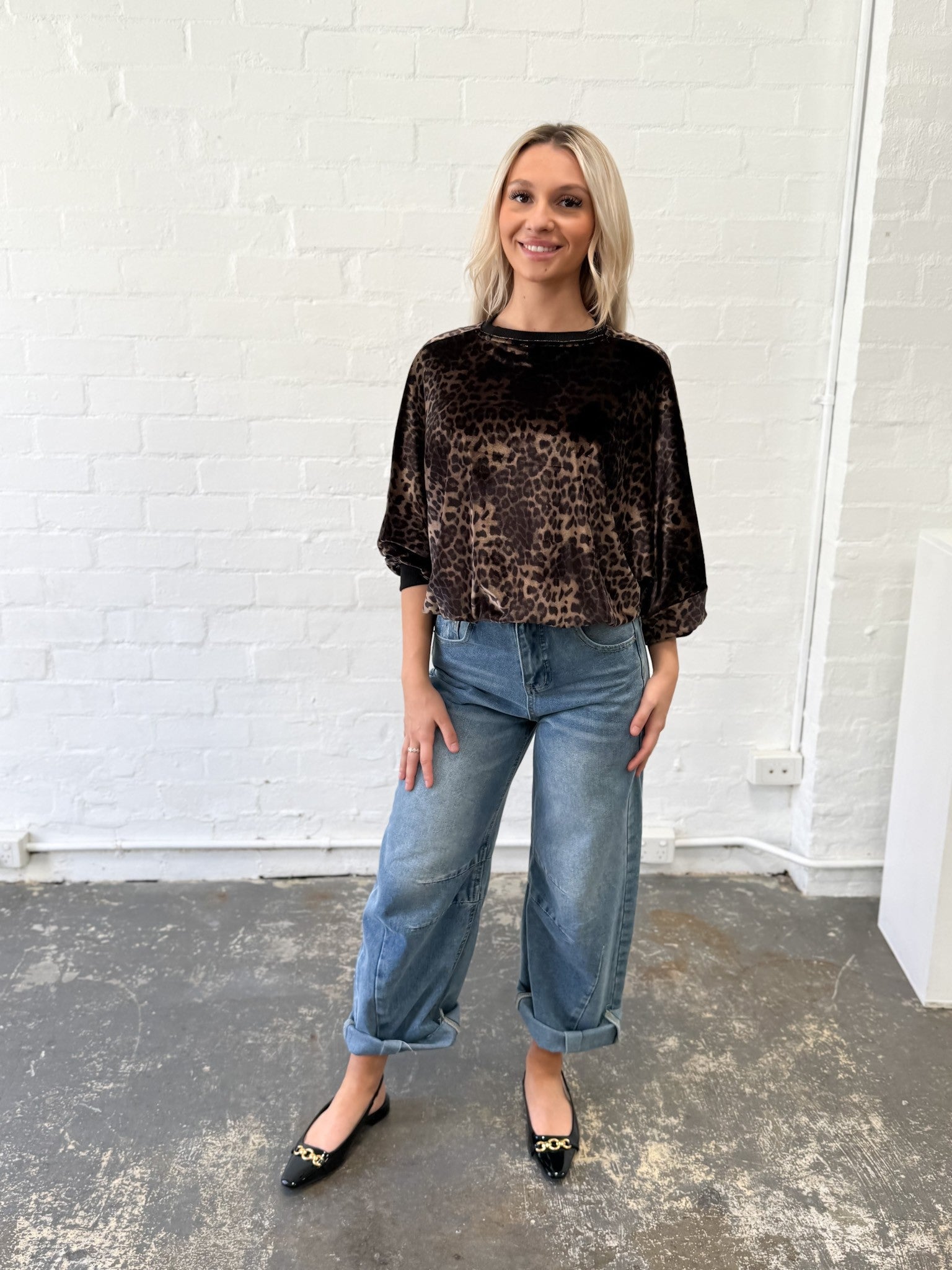 GT LEO VELVET TOP