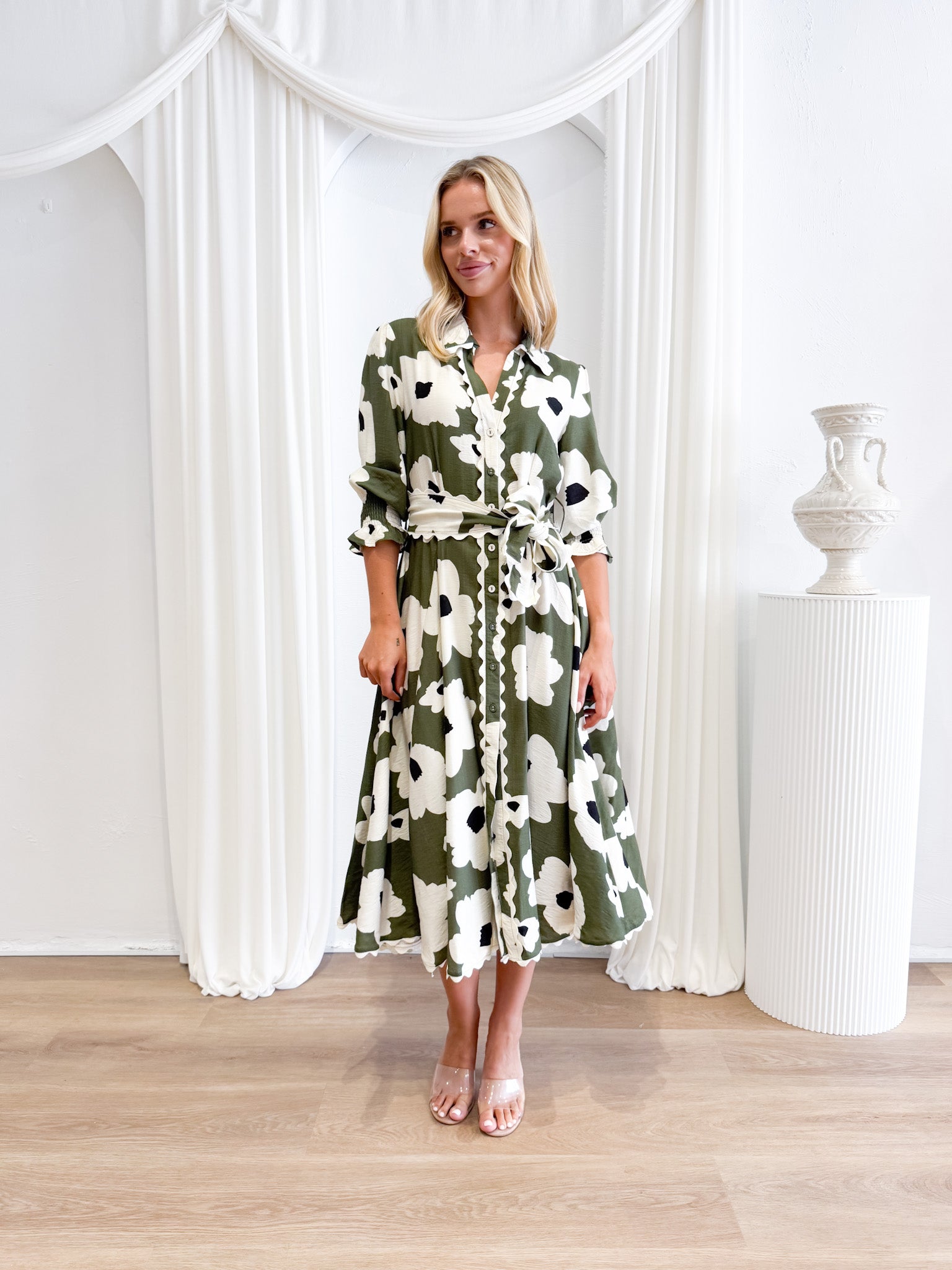 PIPPER POPPY MIDI DRESS